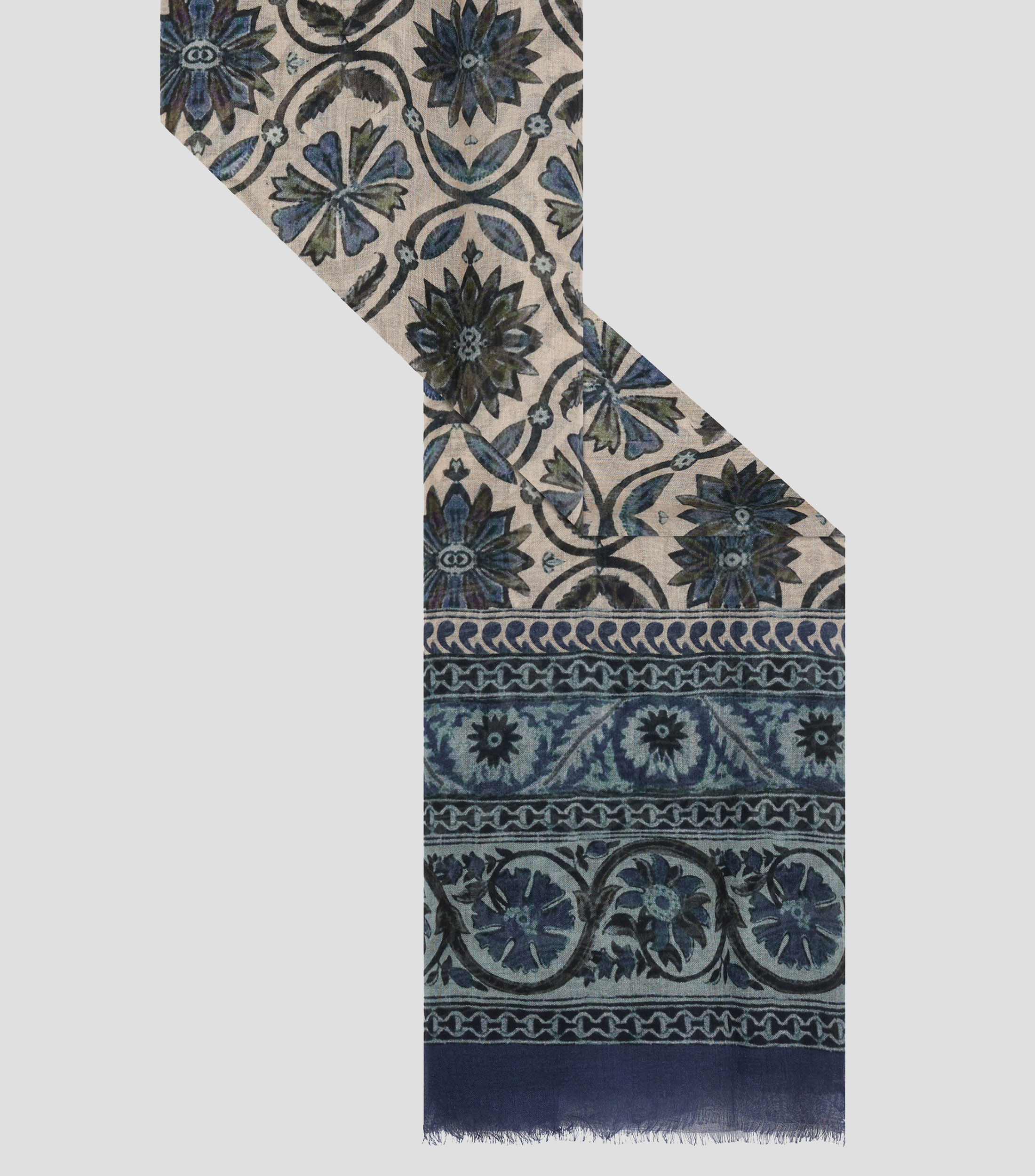 Foulard con estampado Mujer