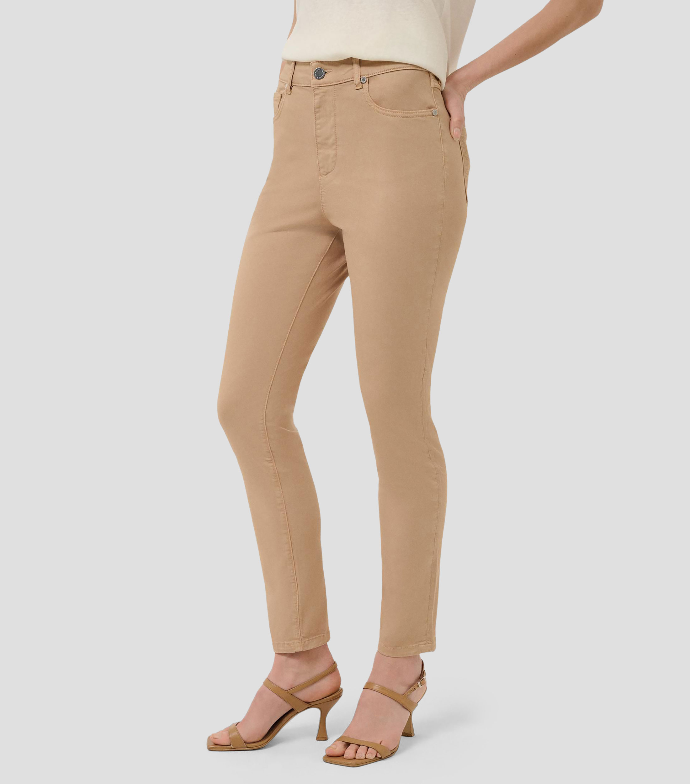 Pantalón Pitillo liso Mujer