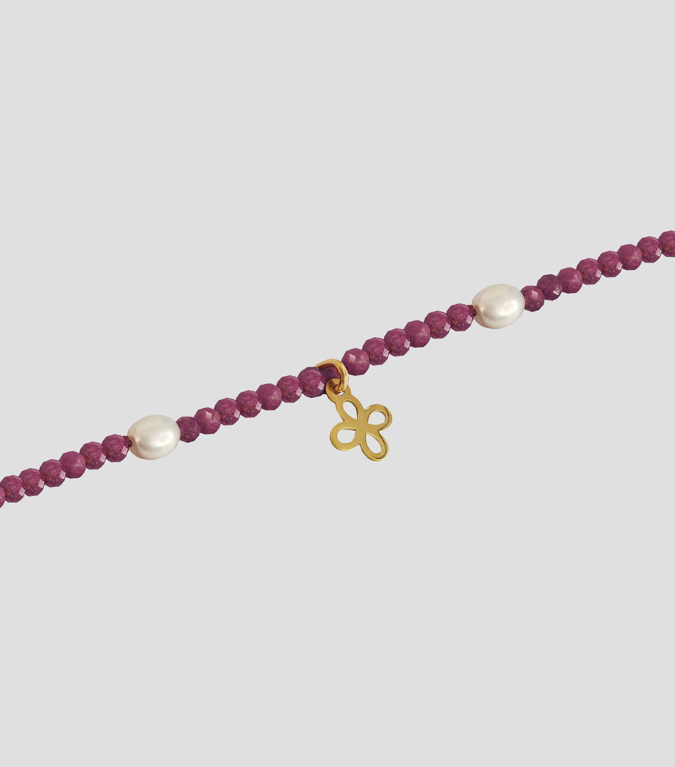 Pulsera con rubí Mujer