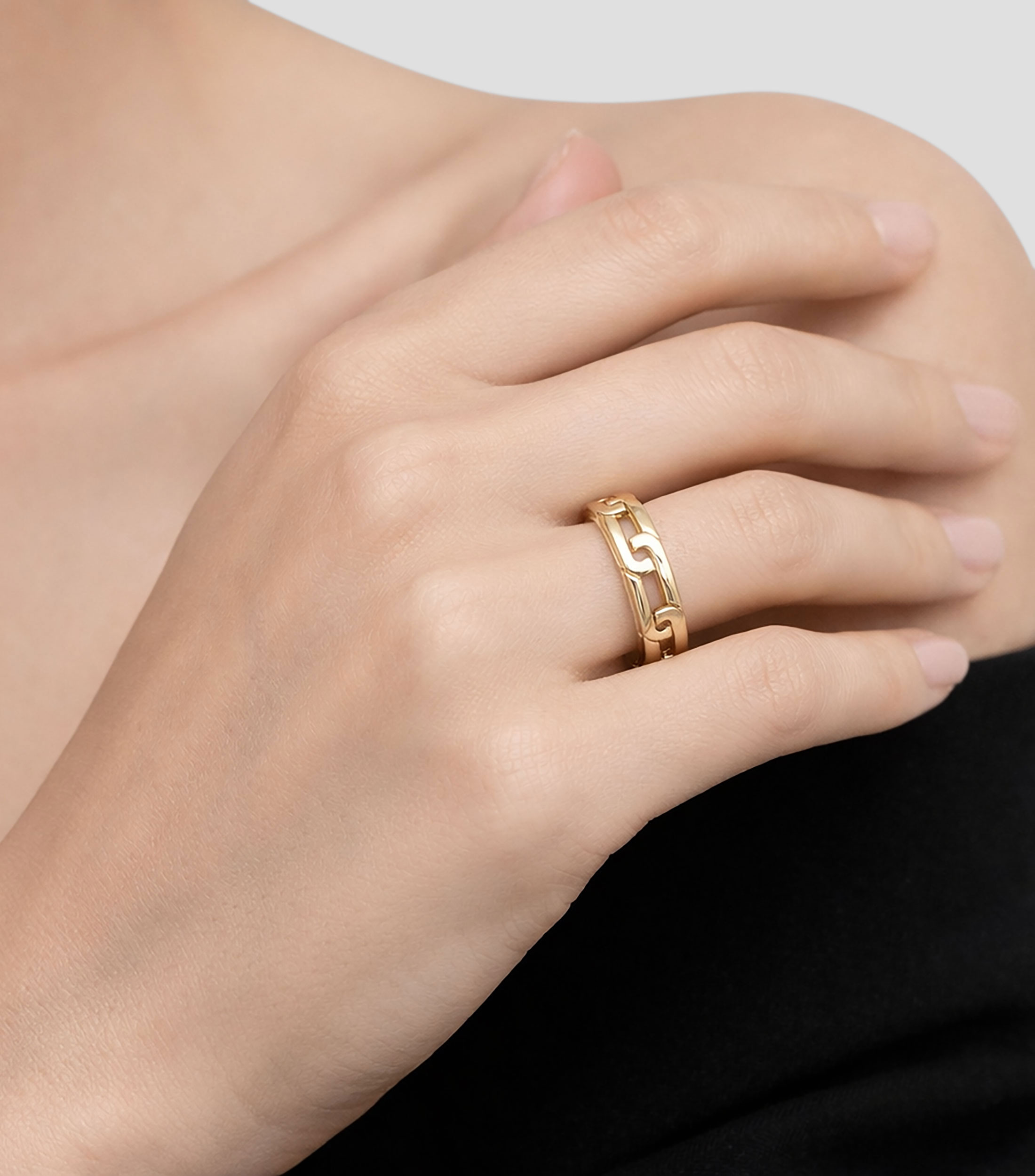 Anillo en oro amarillo 18 Kilates Mujer
