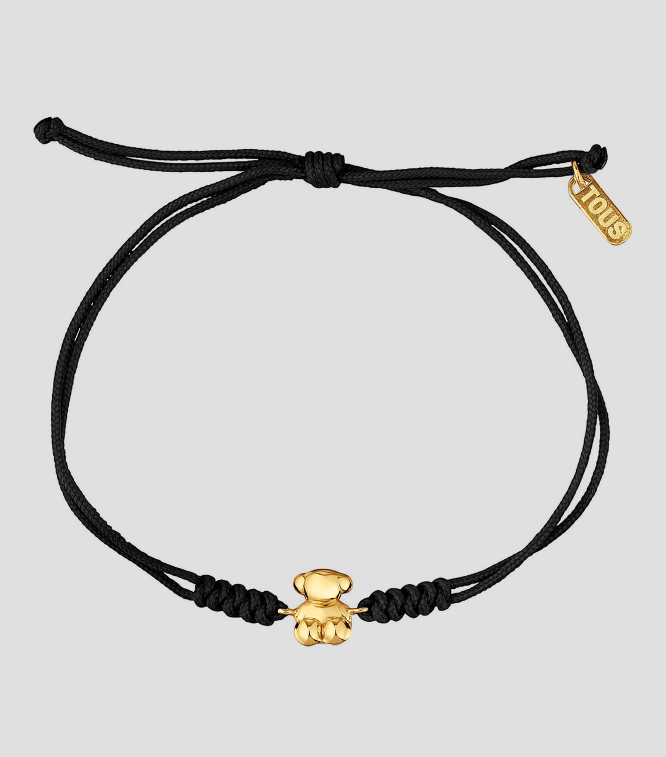 Pulsera con dije de oso Bold Bear Mujer