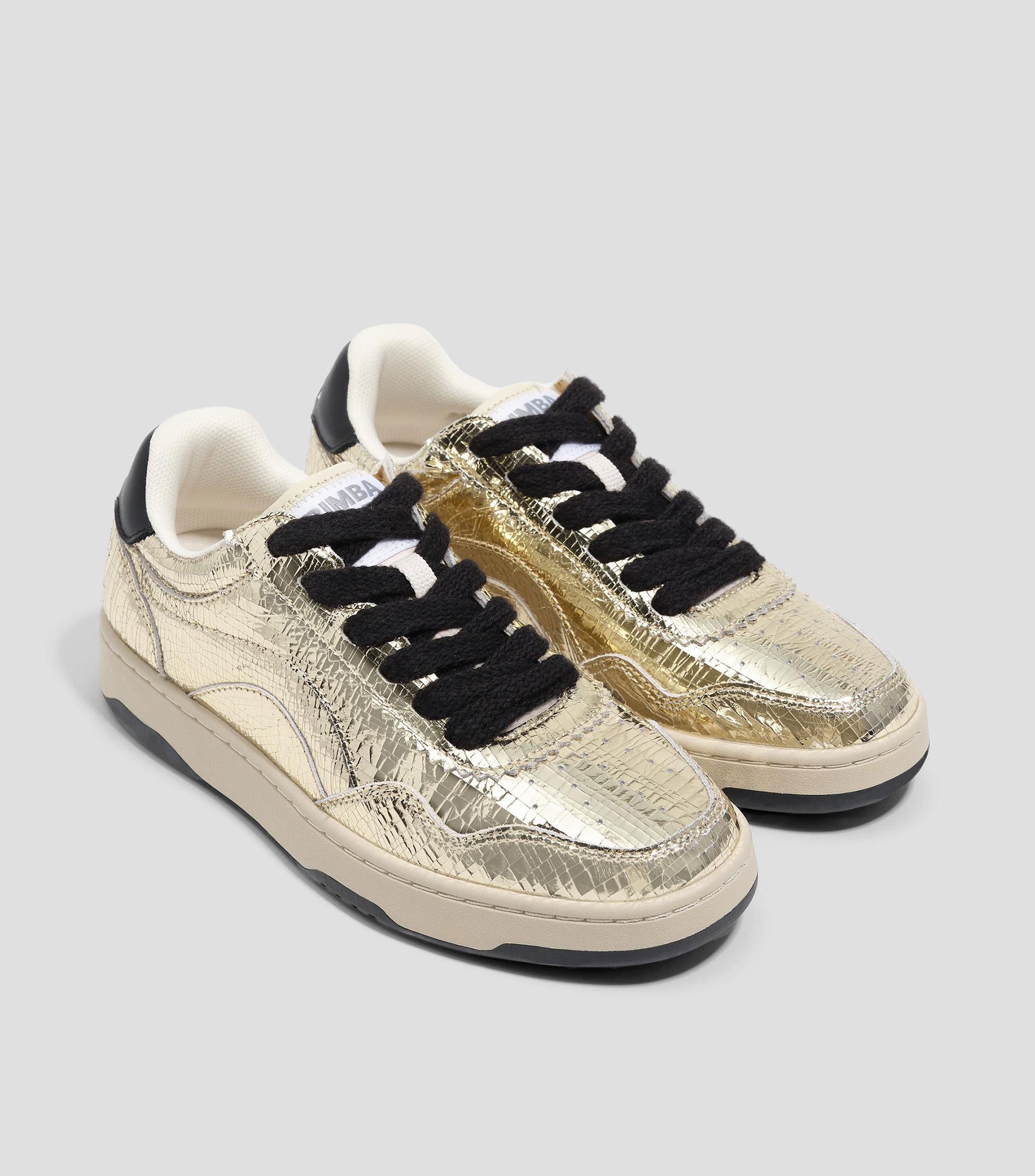 Tenis casual en piel Mujer