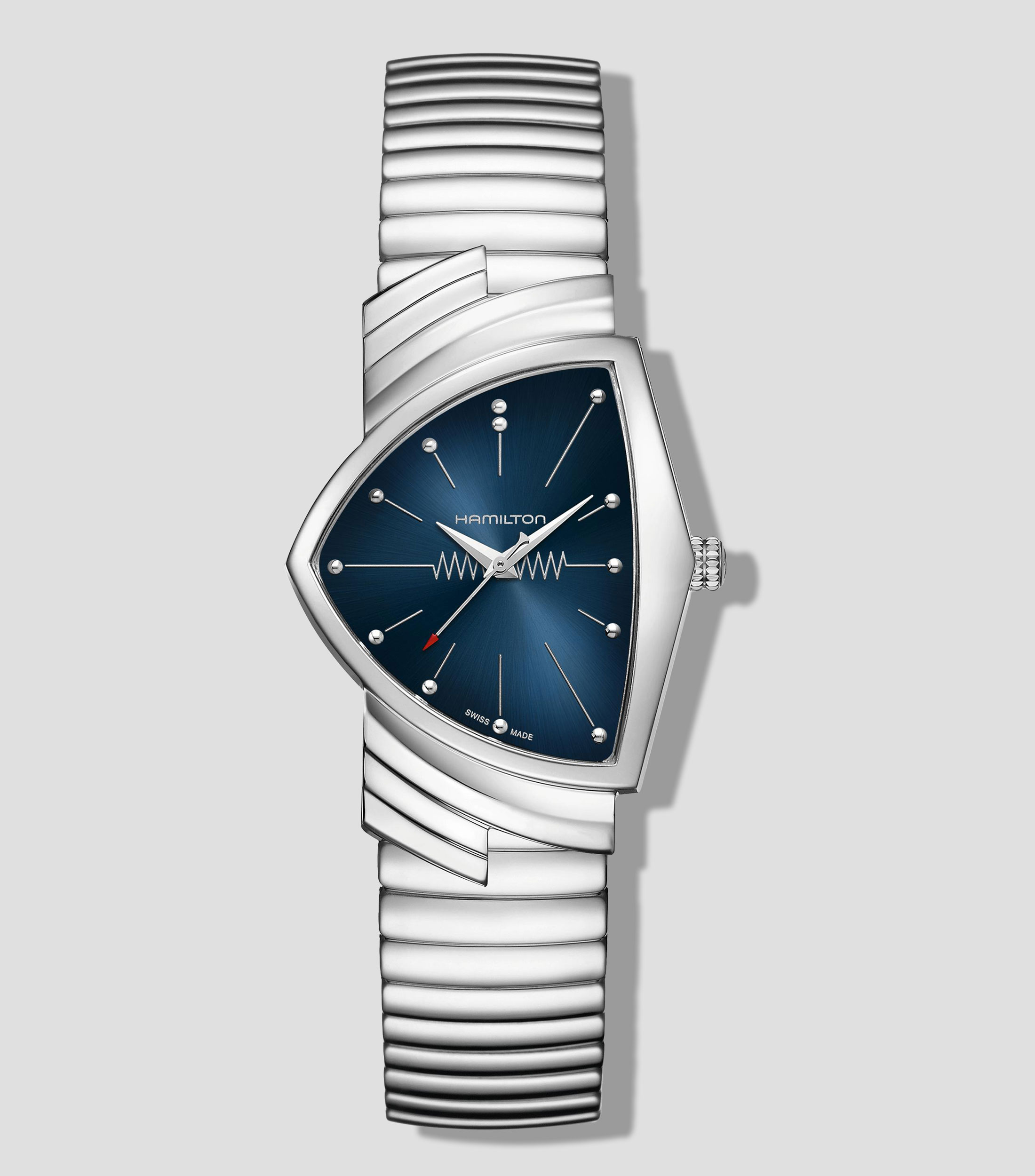 Reloj Unisex casual Ventura plateado, azul