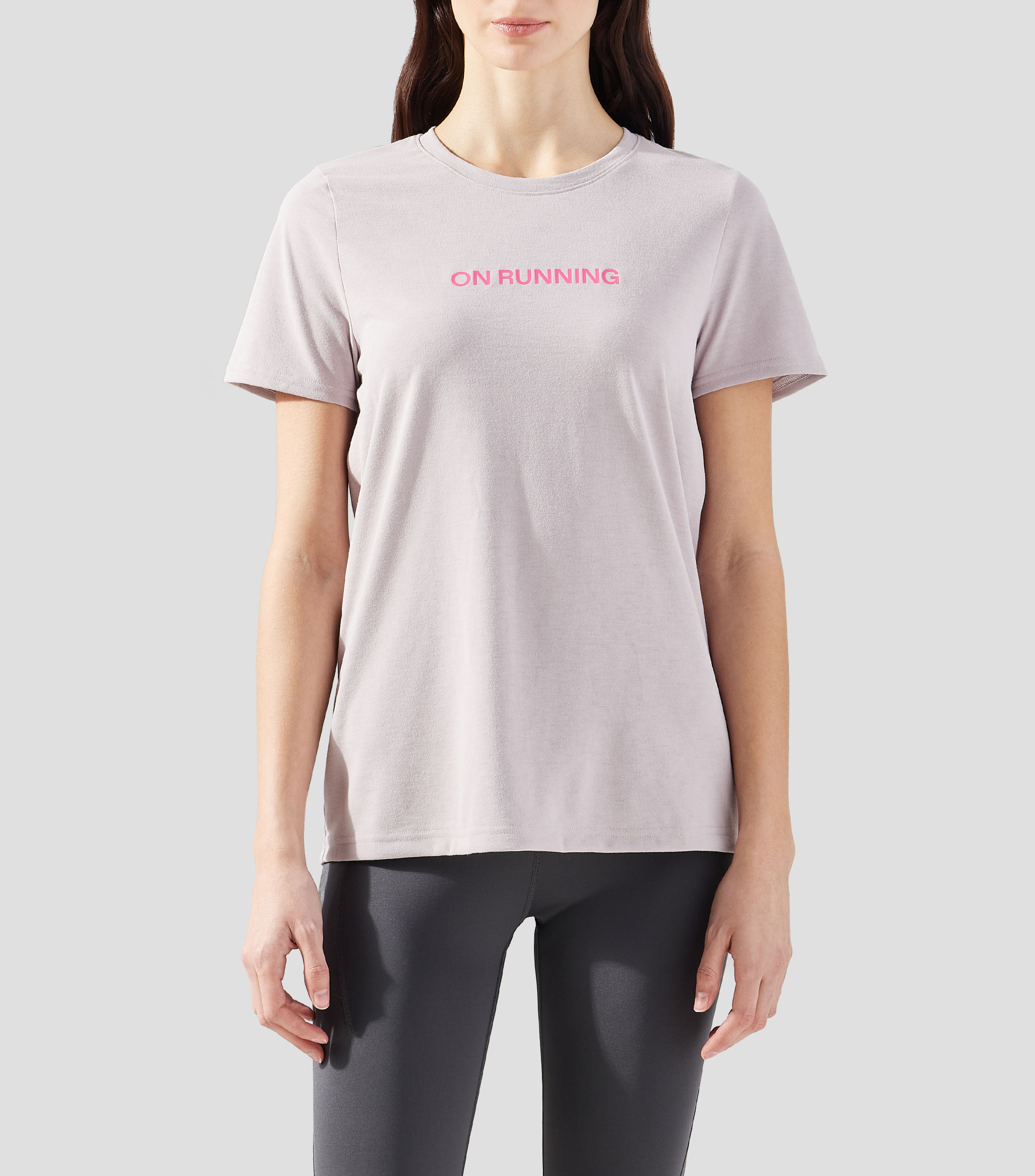 Playera para correr lisa Mujer