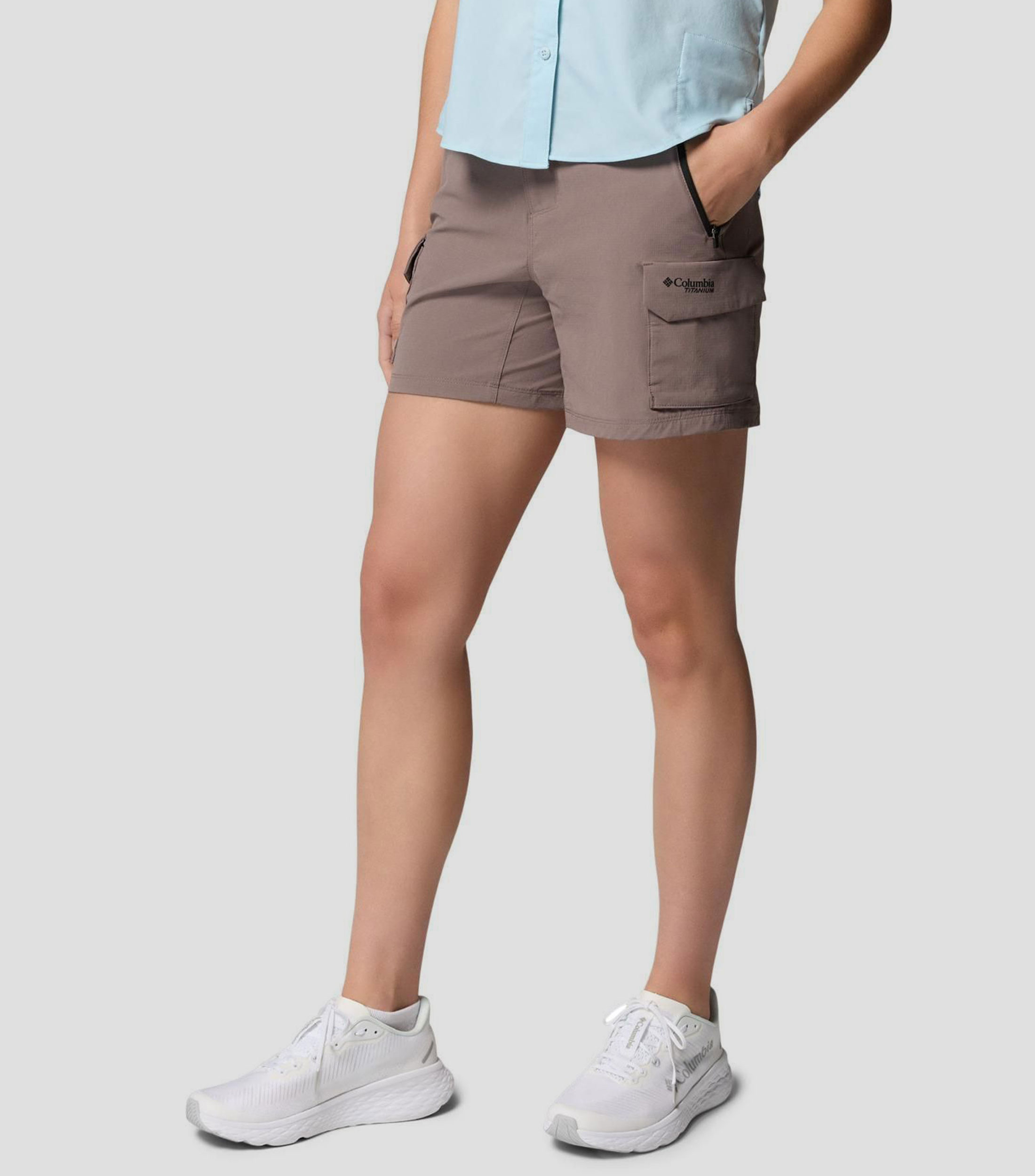 Short para senderismo Silver Ridge Elite liso Mujer
