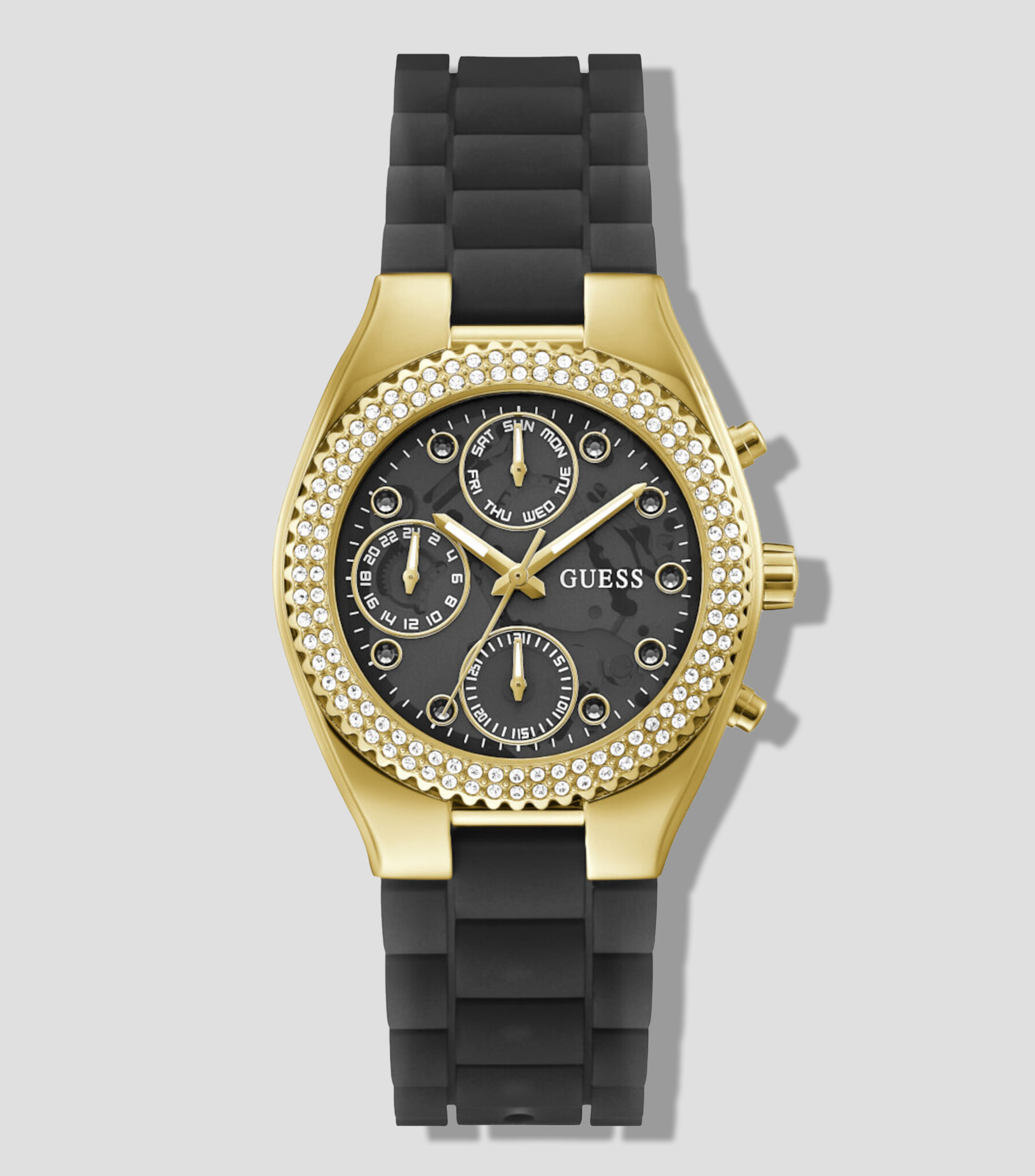 Reloj para Mujer Jelly Casual Negro