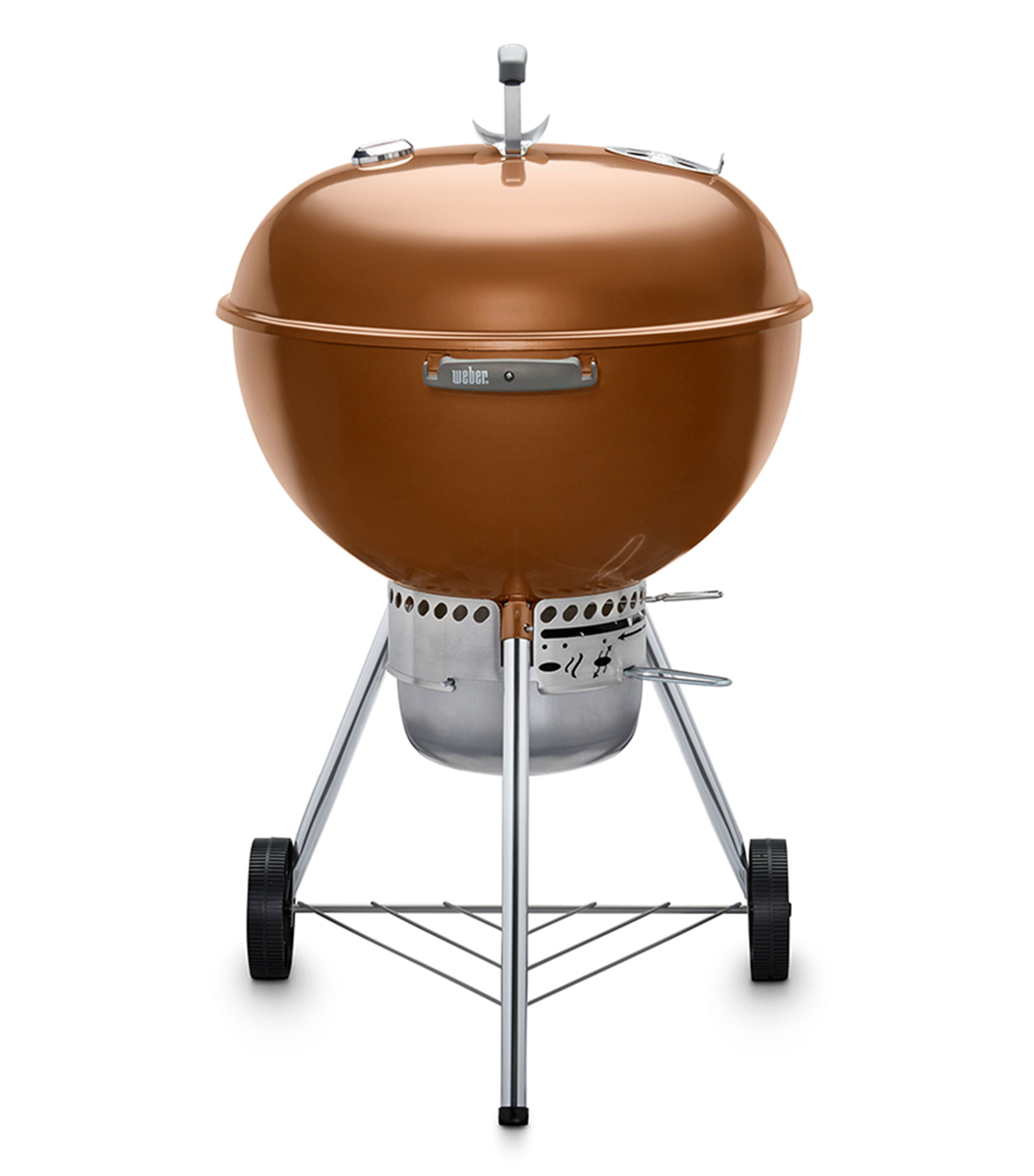 Asador de Carbon Original Kettle Premium en acero porcelanizado