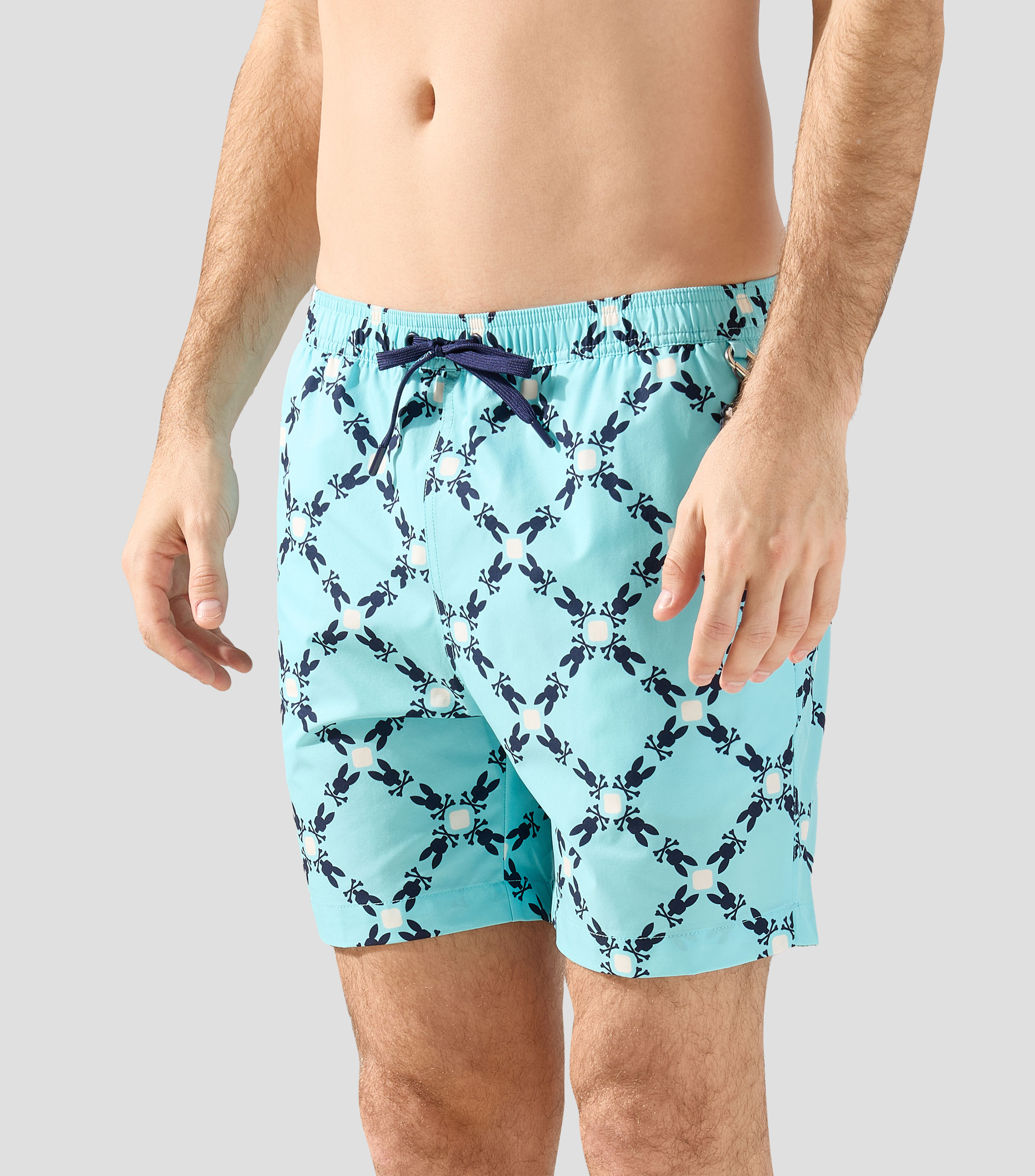 Traje de baño corto Aram 409 con estampado Hombre