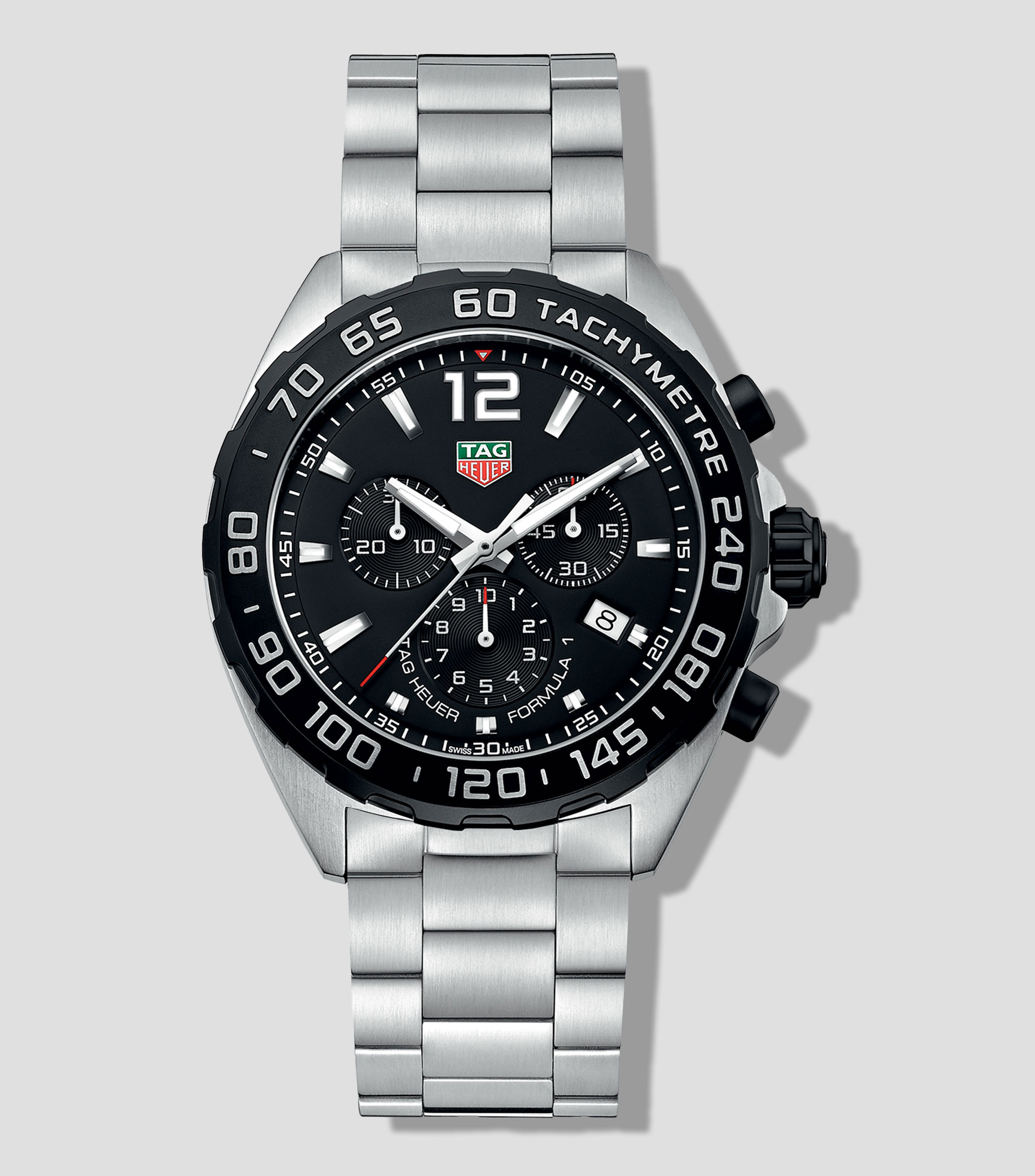 Reloj para hombre Formula 1 de Vestir Plateado