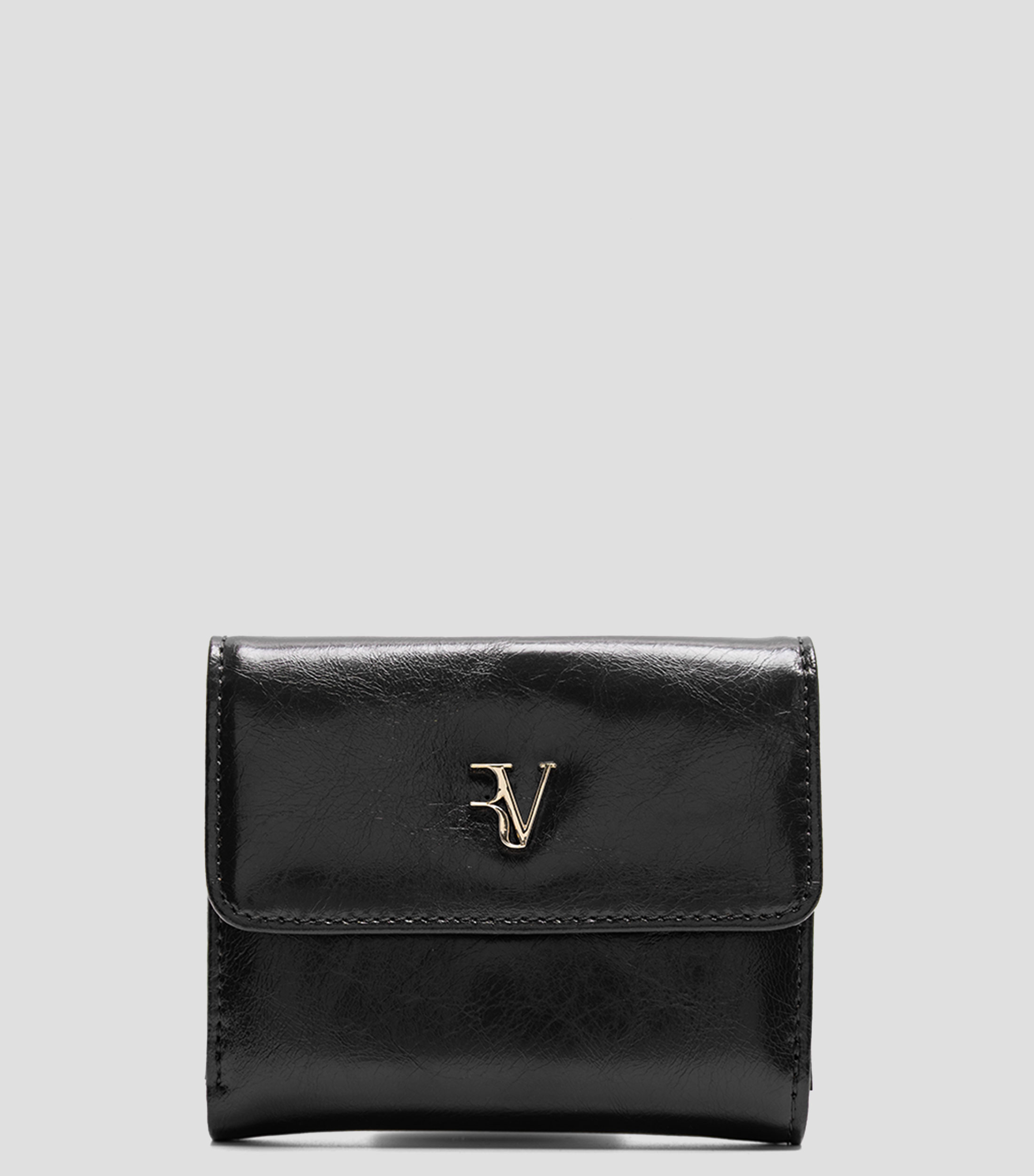 Cartera en piel lisa Mujer