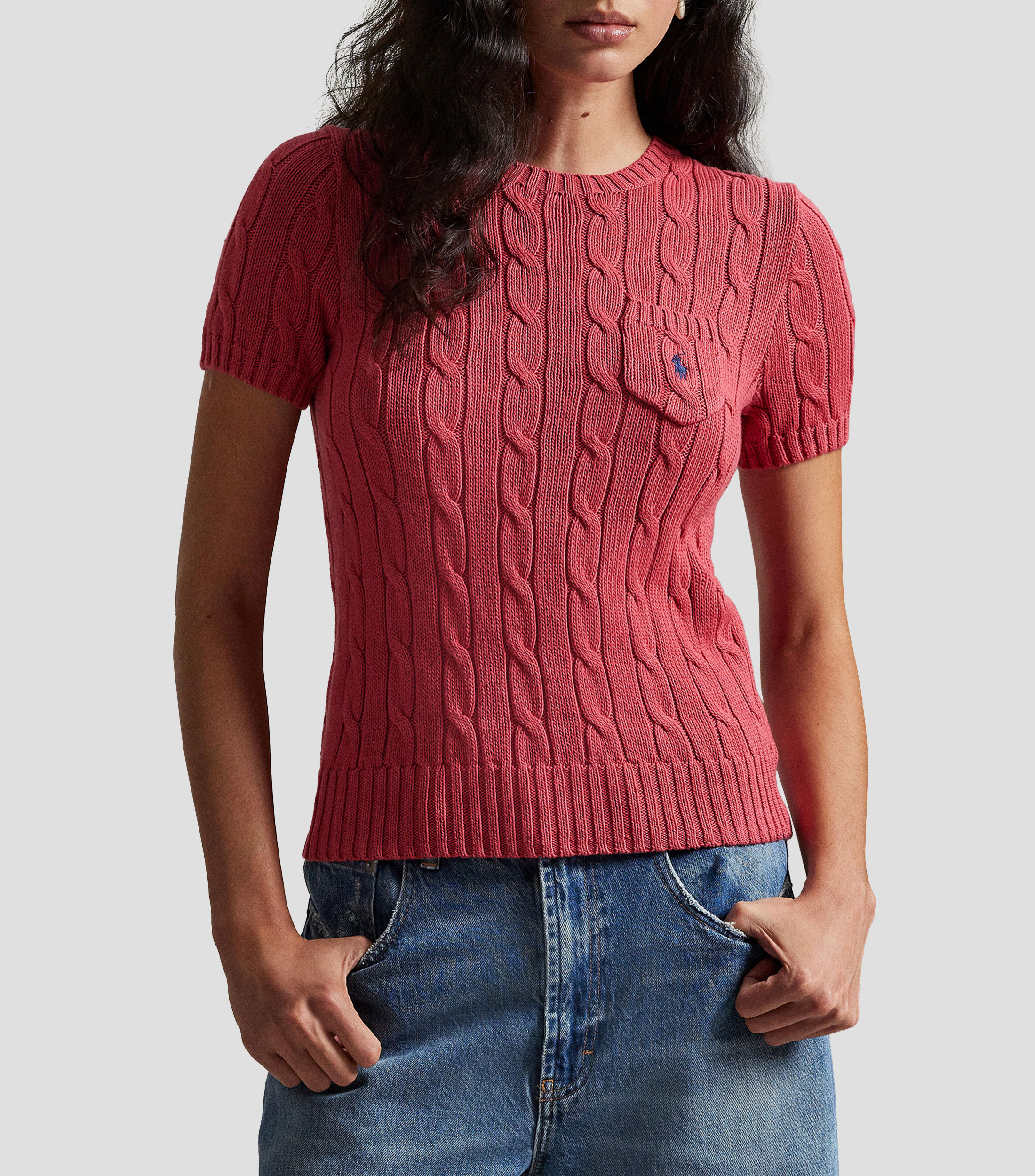Suéter cuello redondo Mujer