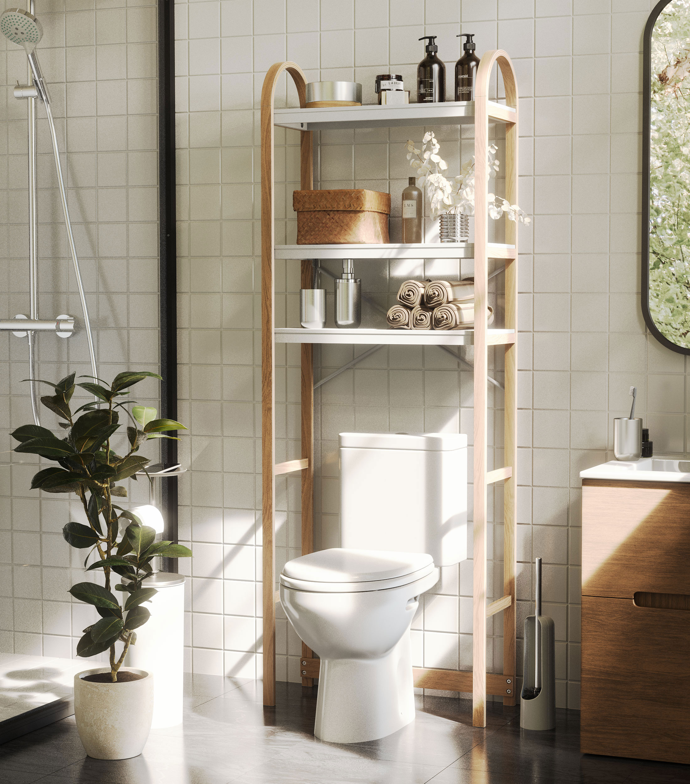 Mueble Auxiliar para Baño Bellwood