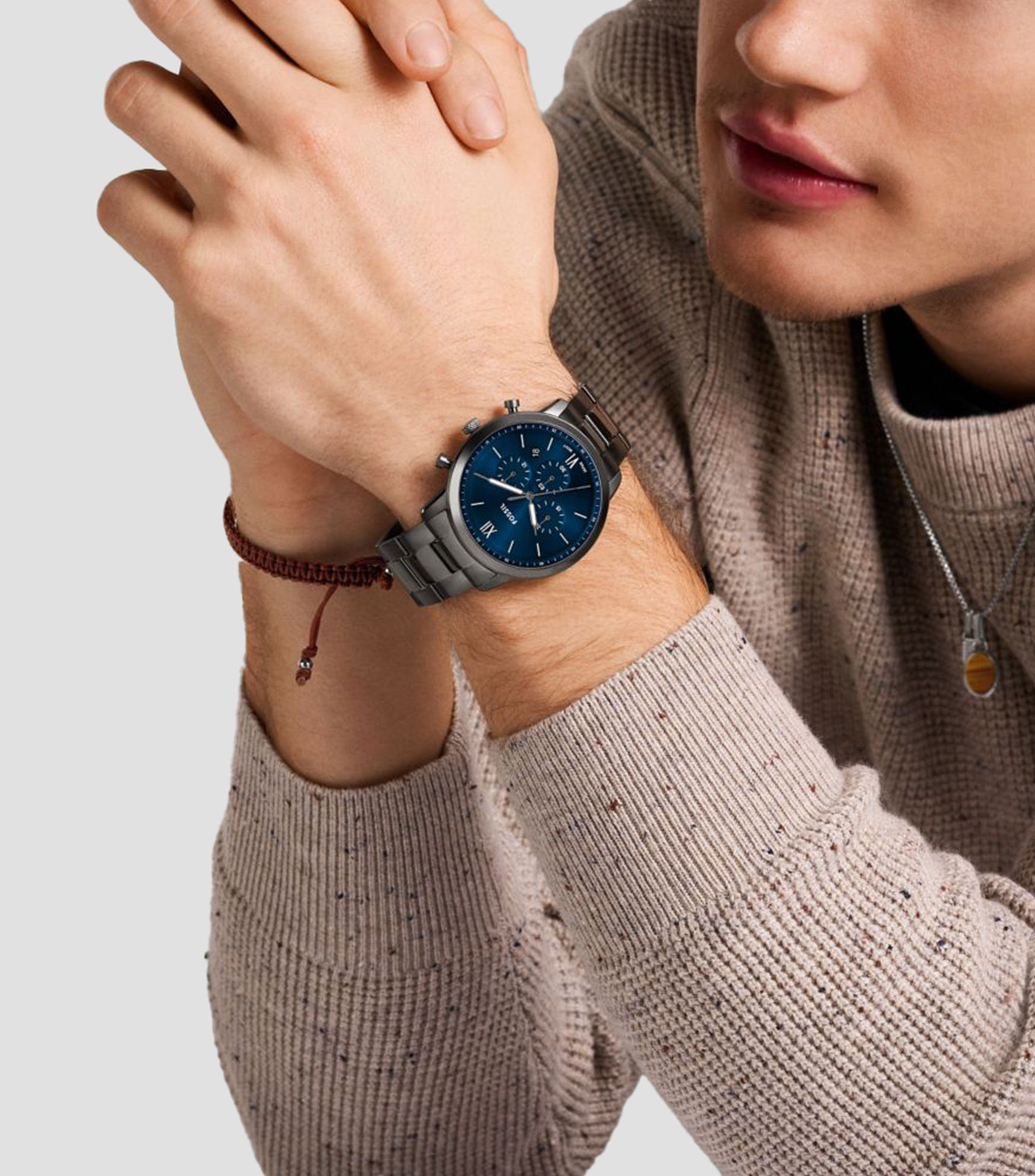 Reloj para Hombre, Casual, Gris
