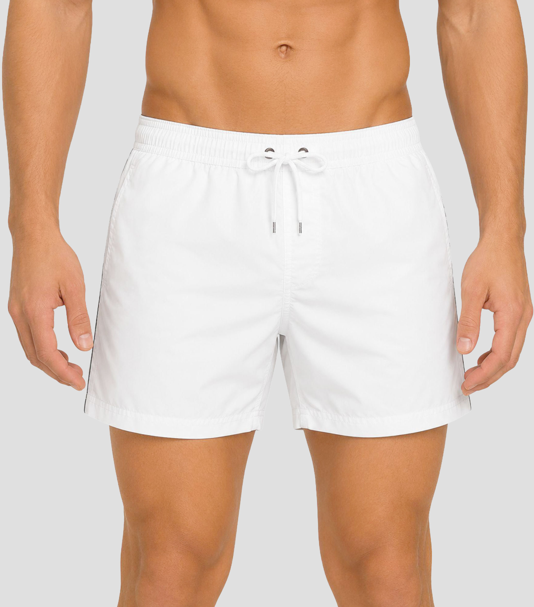 Traje de baño corto Liso Hombre