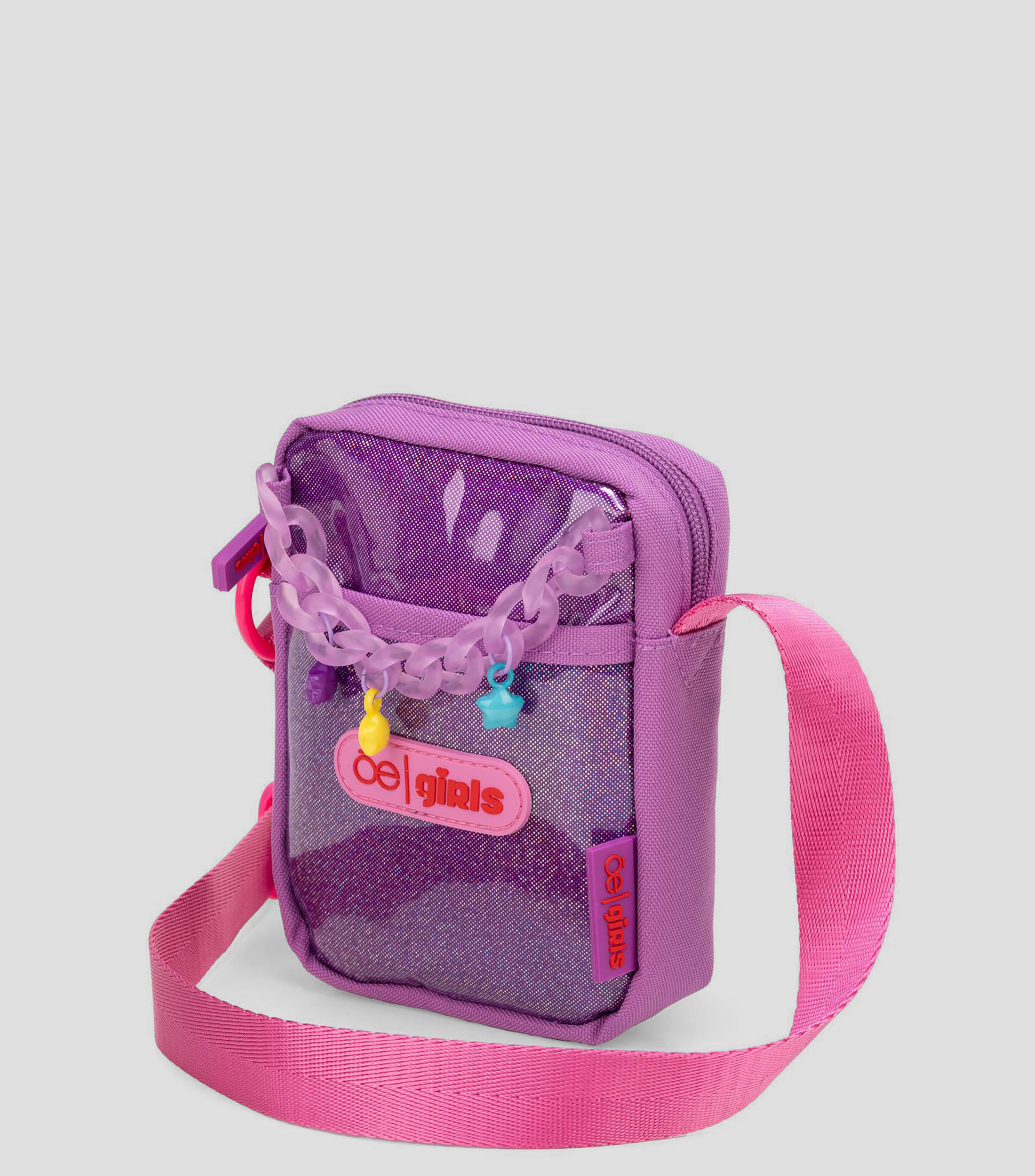 Bolsa Crossbody Lila lisa Niña