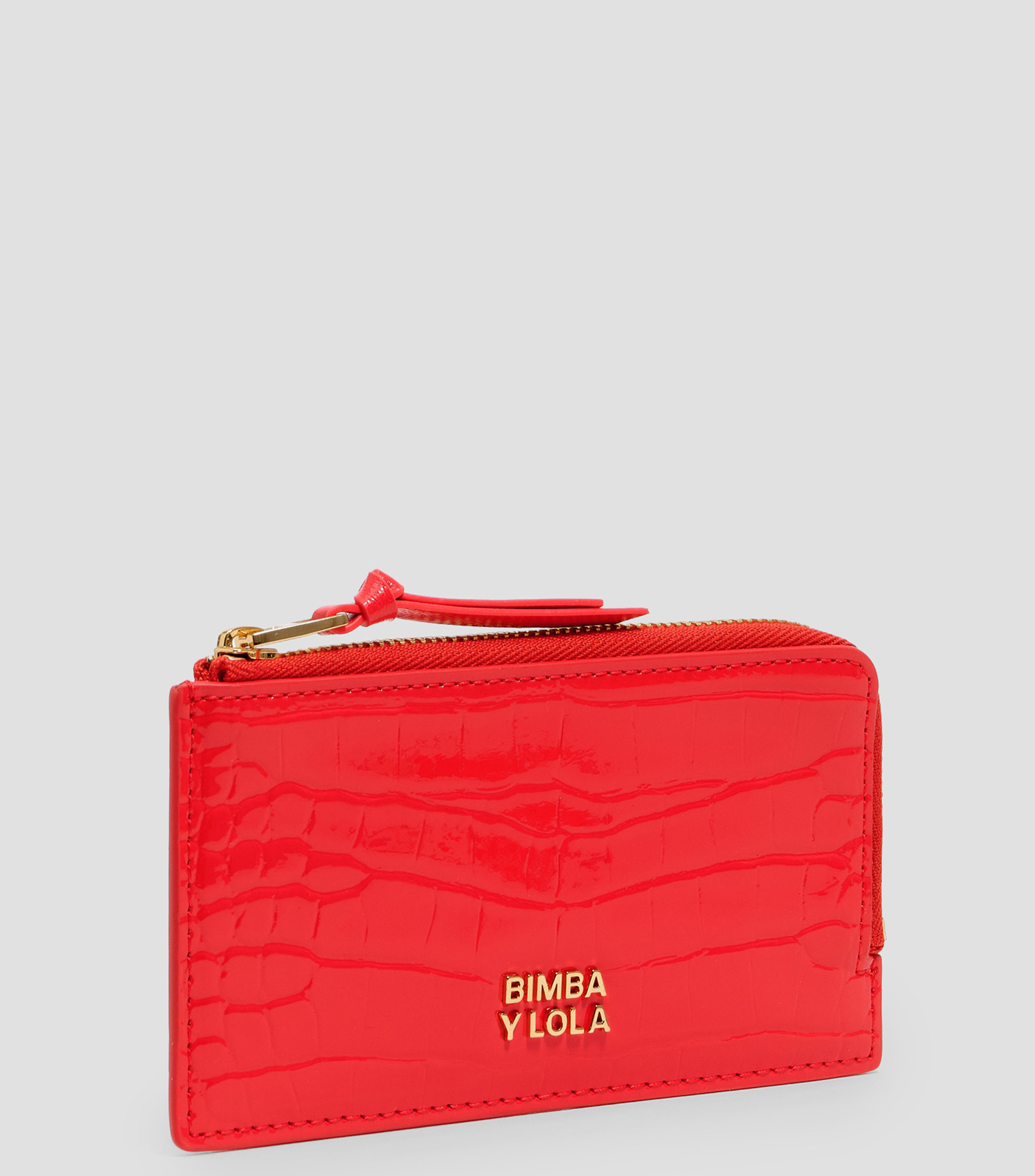 Cartera con textura y brillo Mujer
