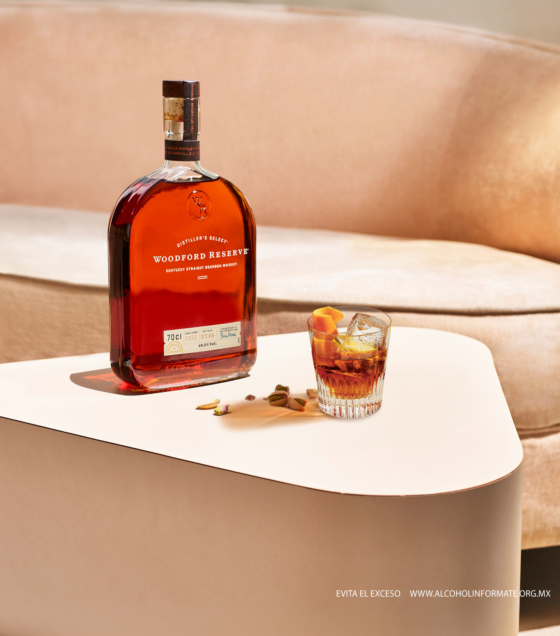 Whiskey Woodford Reserve Straight Bourbon, 750 ml