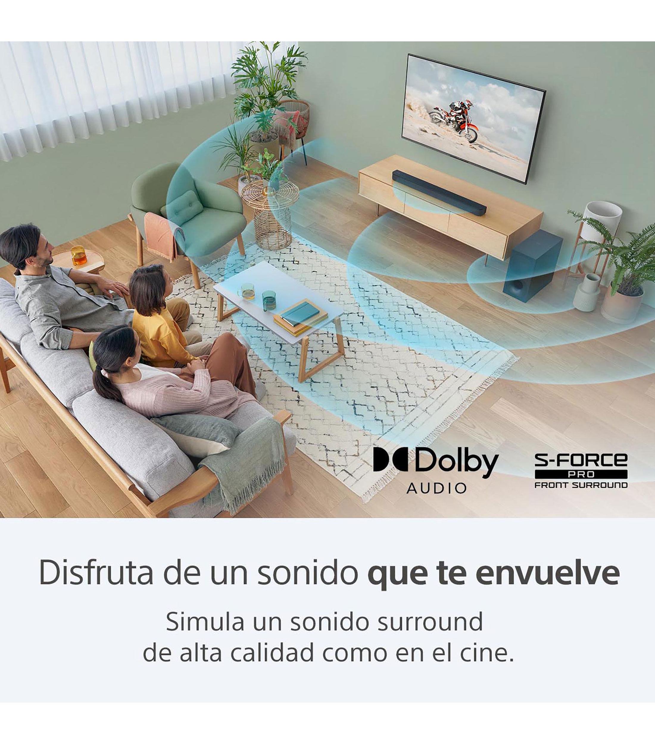 Barra de Sonido HT-S400