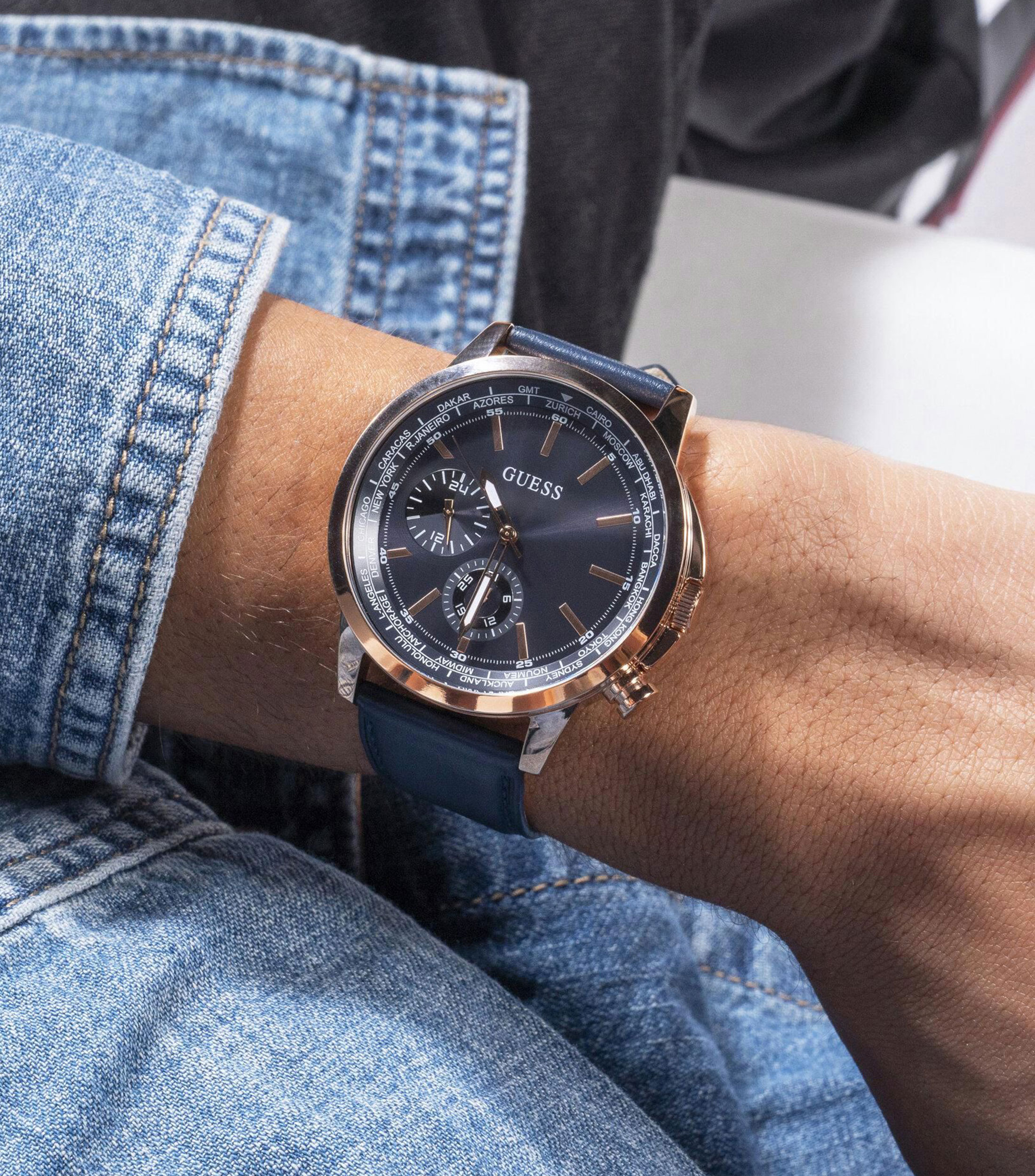 Reloj para hombre Spec Deportivo, Oro Rosa