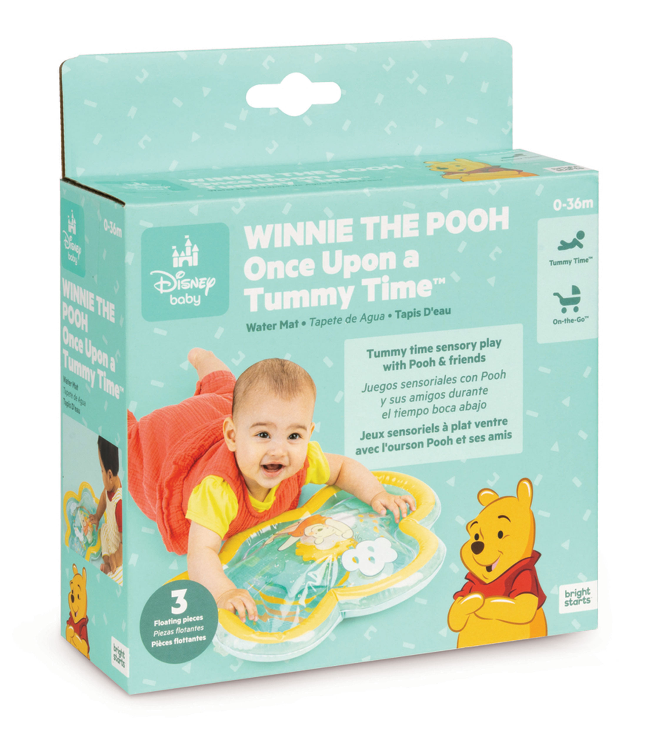 Tapete de agua Winnie Pooh para Bebe