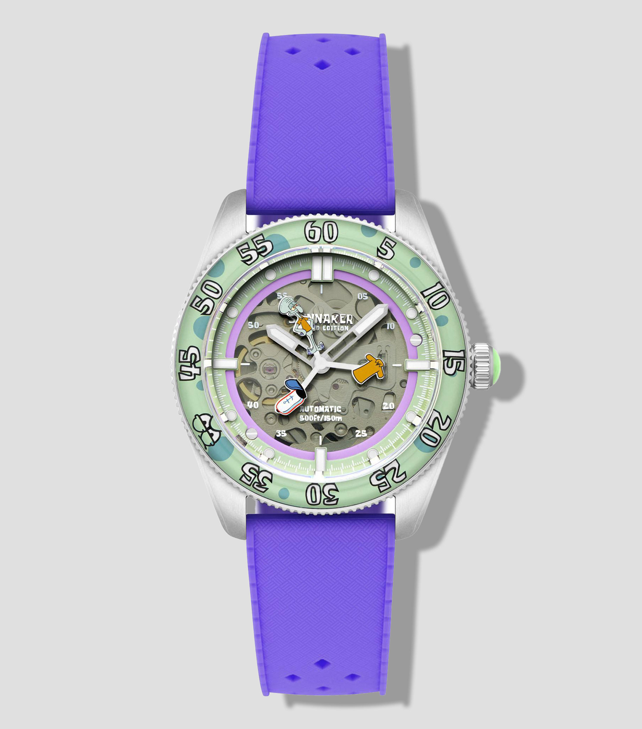 Reloj Unisex Bob Esponja Casual Verde