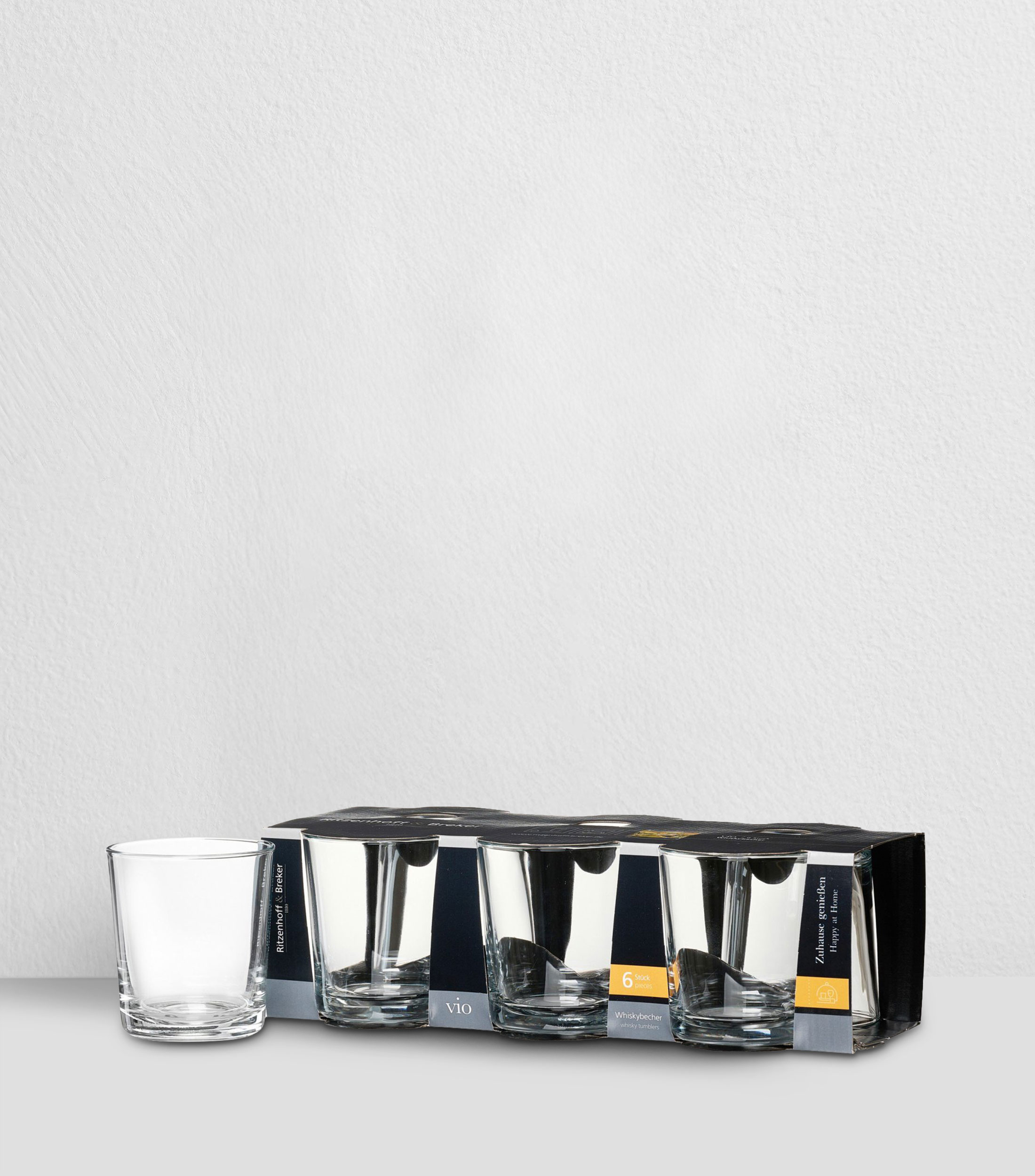 Set 6 Vasos Vio para whisky