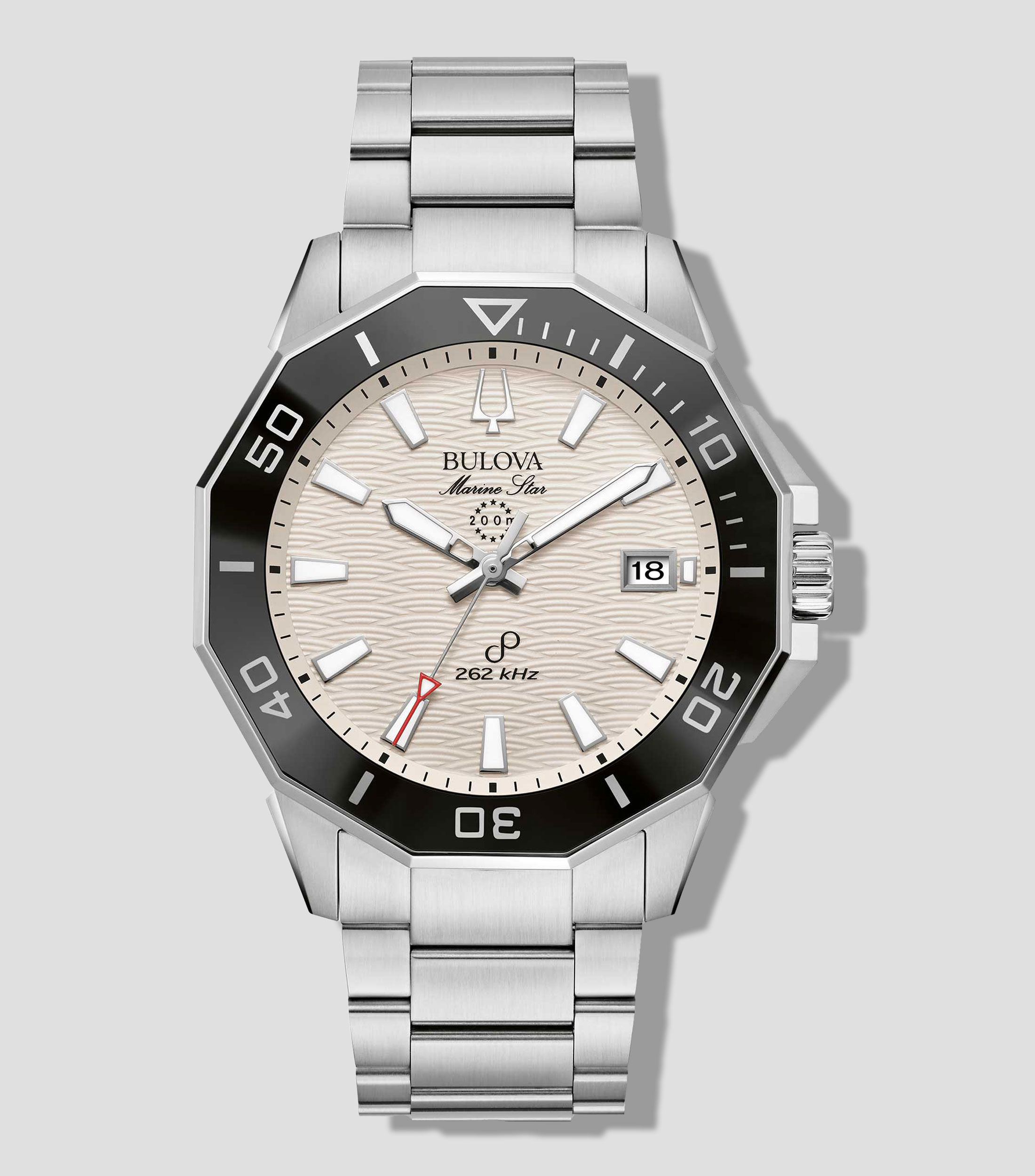 Reloj para Hombre casual Marine Star Serie C plateado, negro
