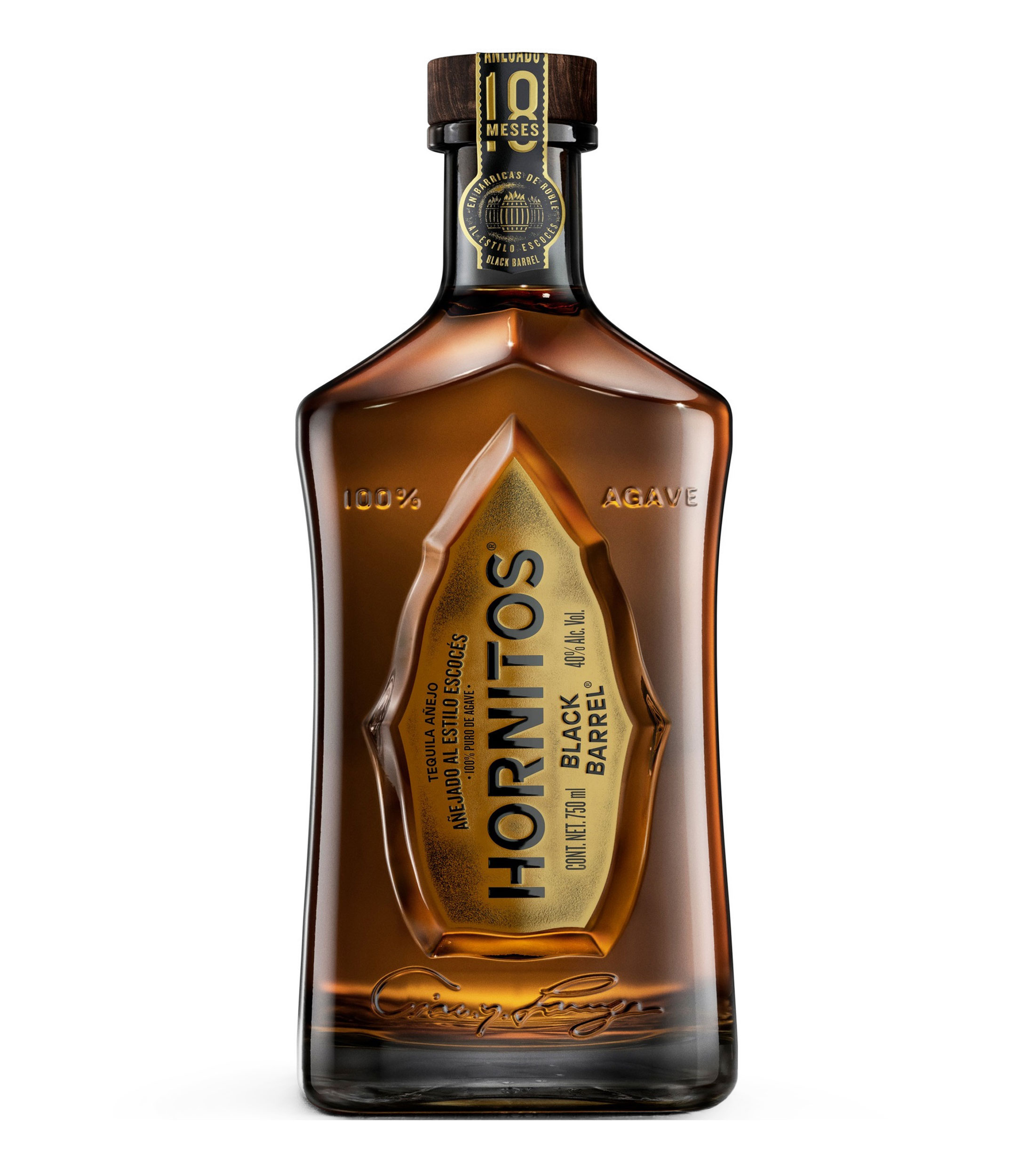 Tequila Sauzas Tequila Hornitos Black Barel El Palacio de Hierro