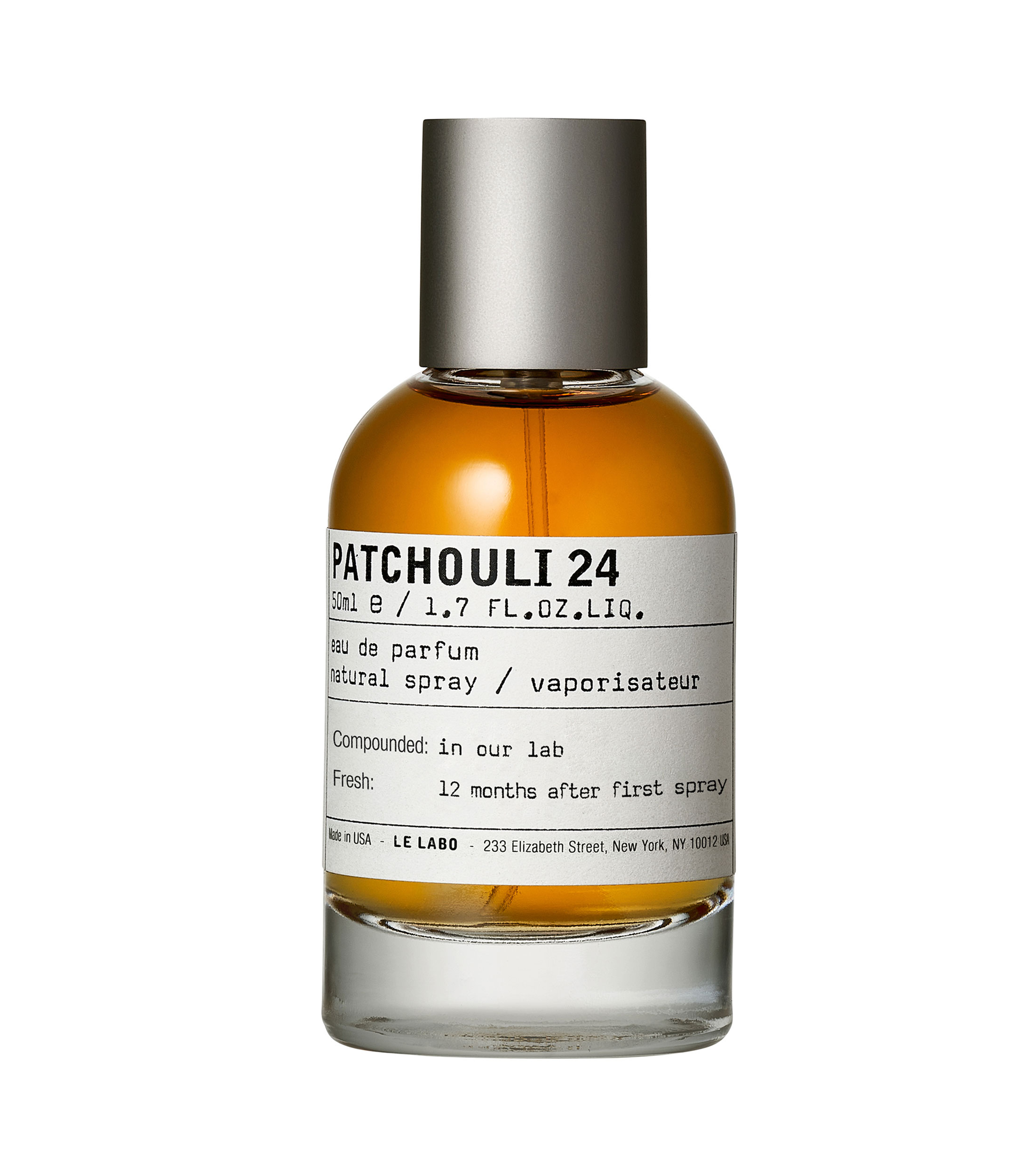 Perfume, Patchouli 24 Eau de Parfum, 50 ml Unisex