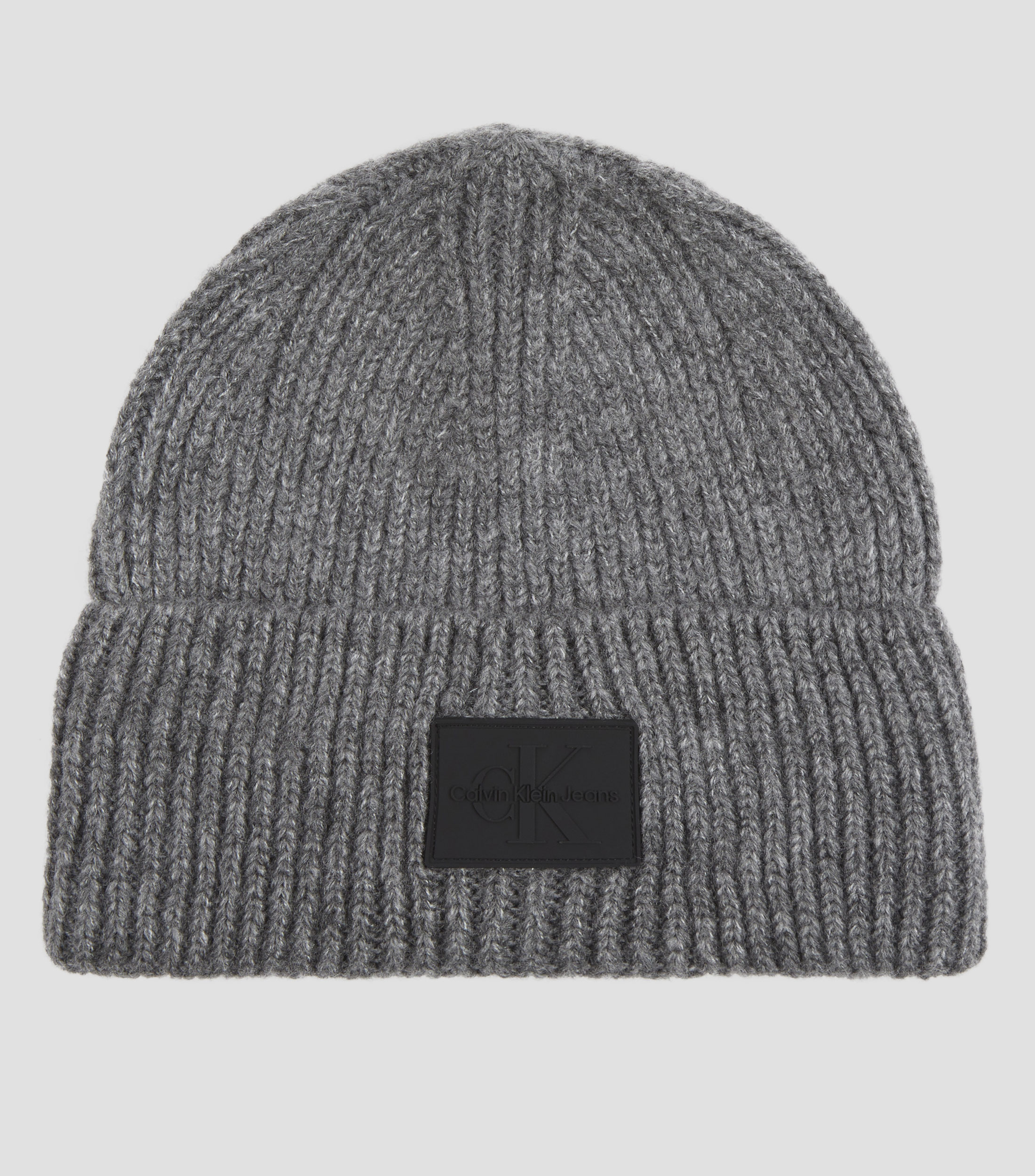 Grey calvin klein beanie outlet