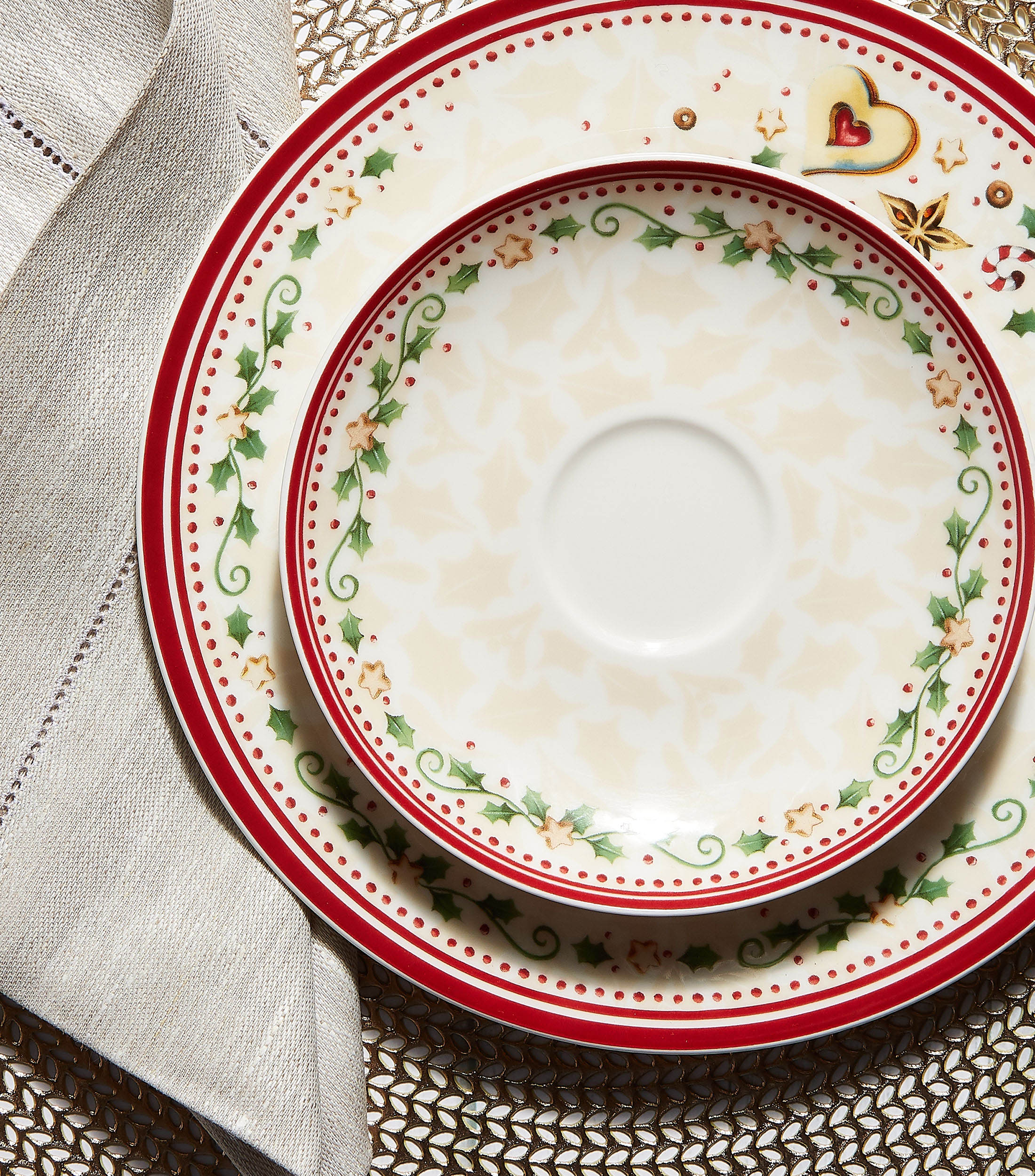 Plato para Taza Wint Bak Navideno