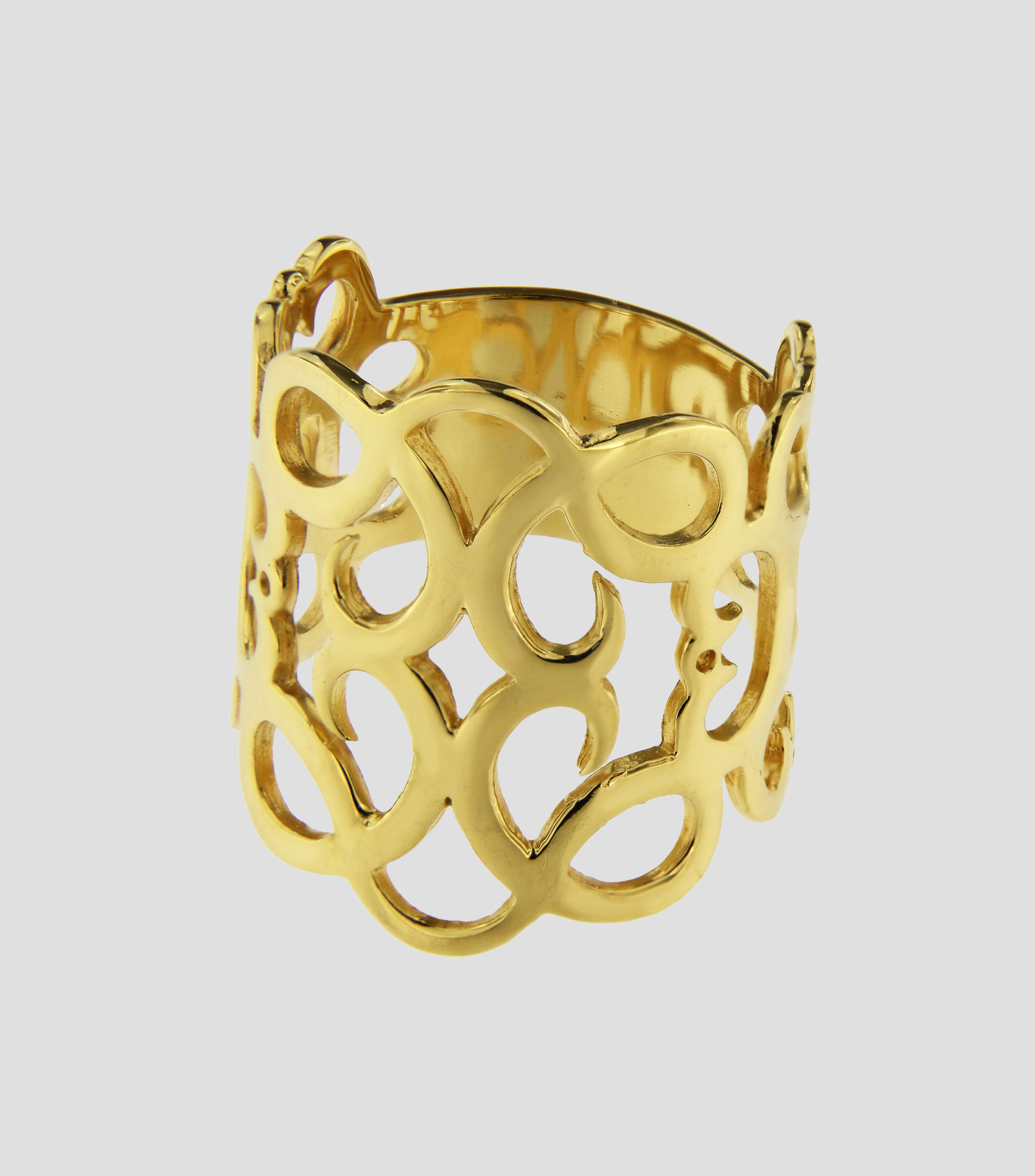 Anillo en plata .925 Símbolo Real Mujer