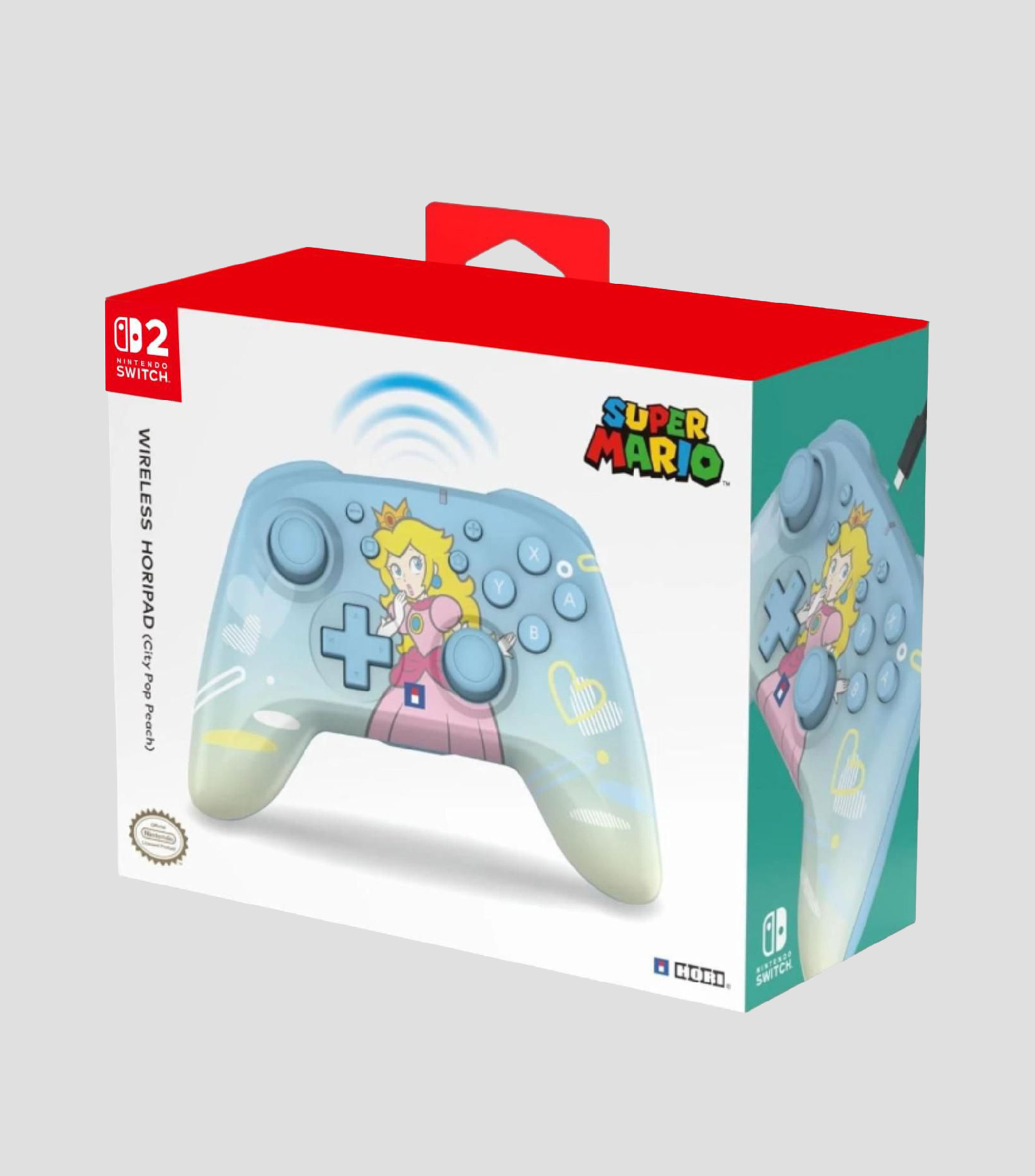 Control Inalámbrico Nintendo Switch 2 Super Mario Peach