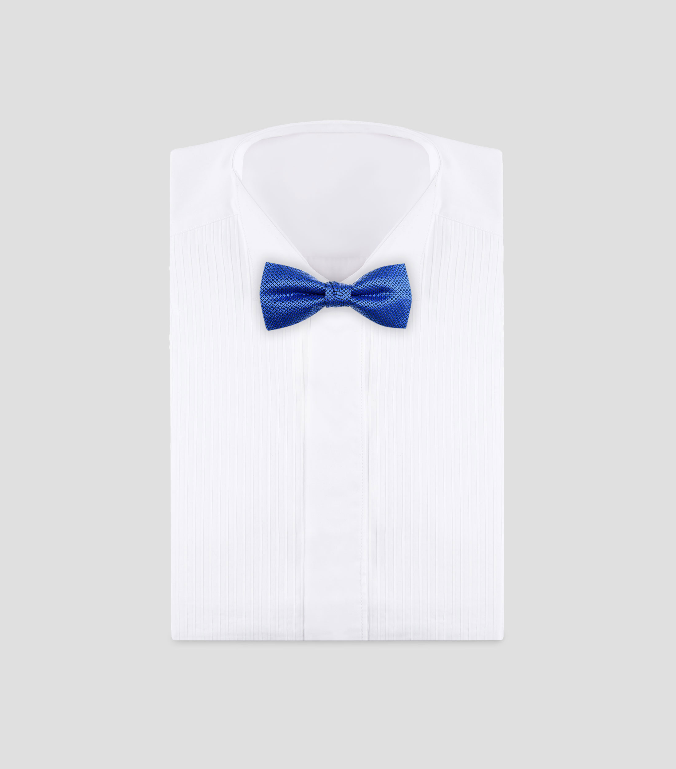 Corbata de Moño azul con rombos Niño