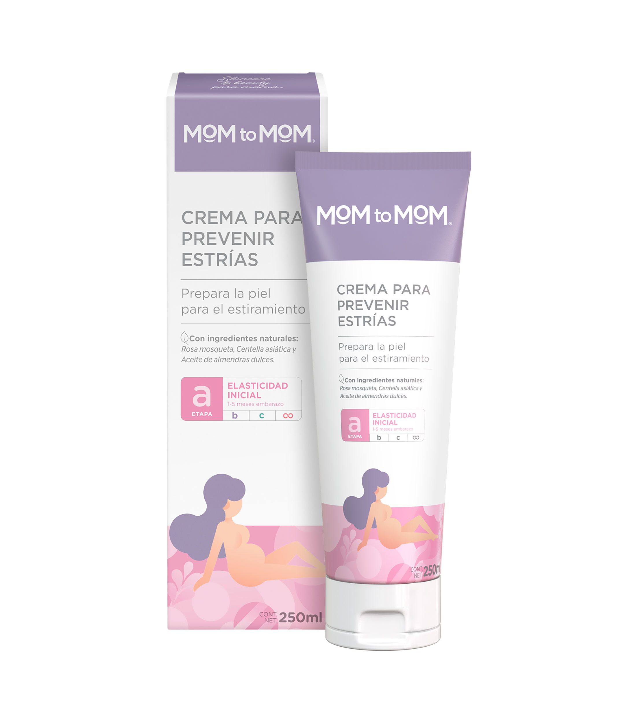 Crema para Prevenir Estrias, 250 ml