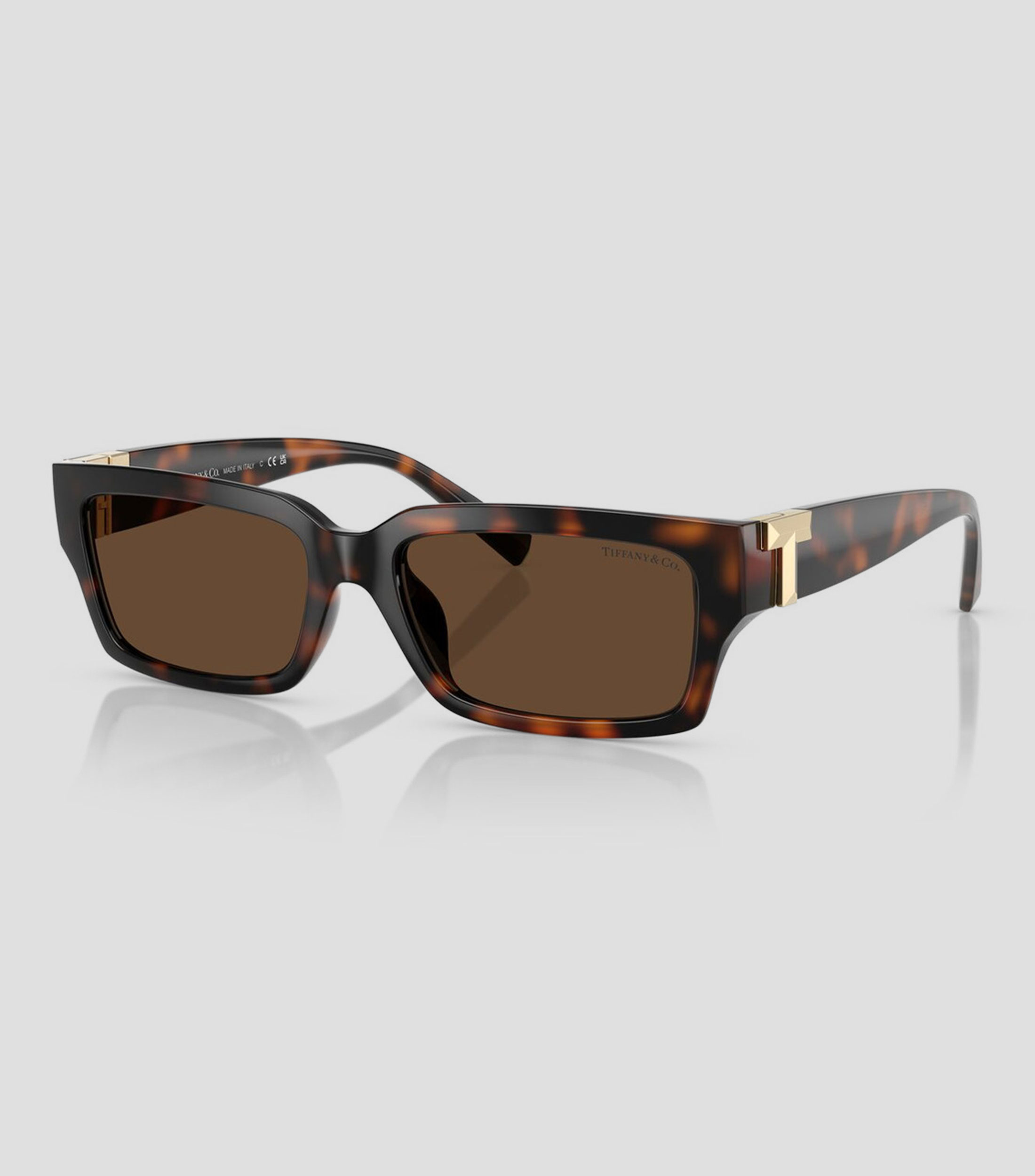 Lentes de sol Rectangulares Havana Carey Unisex
