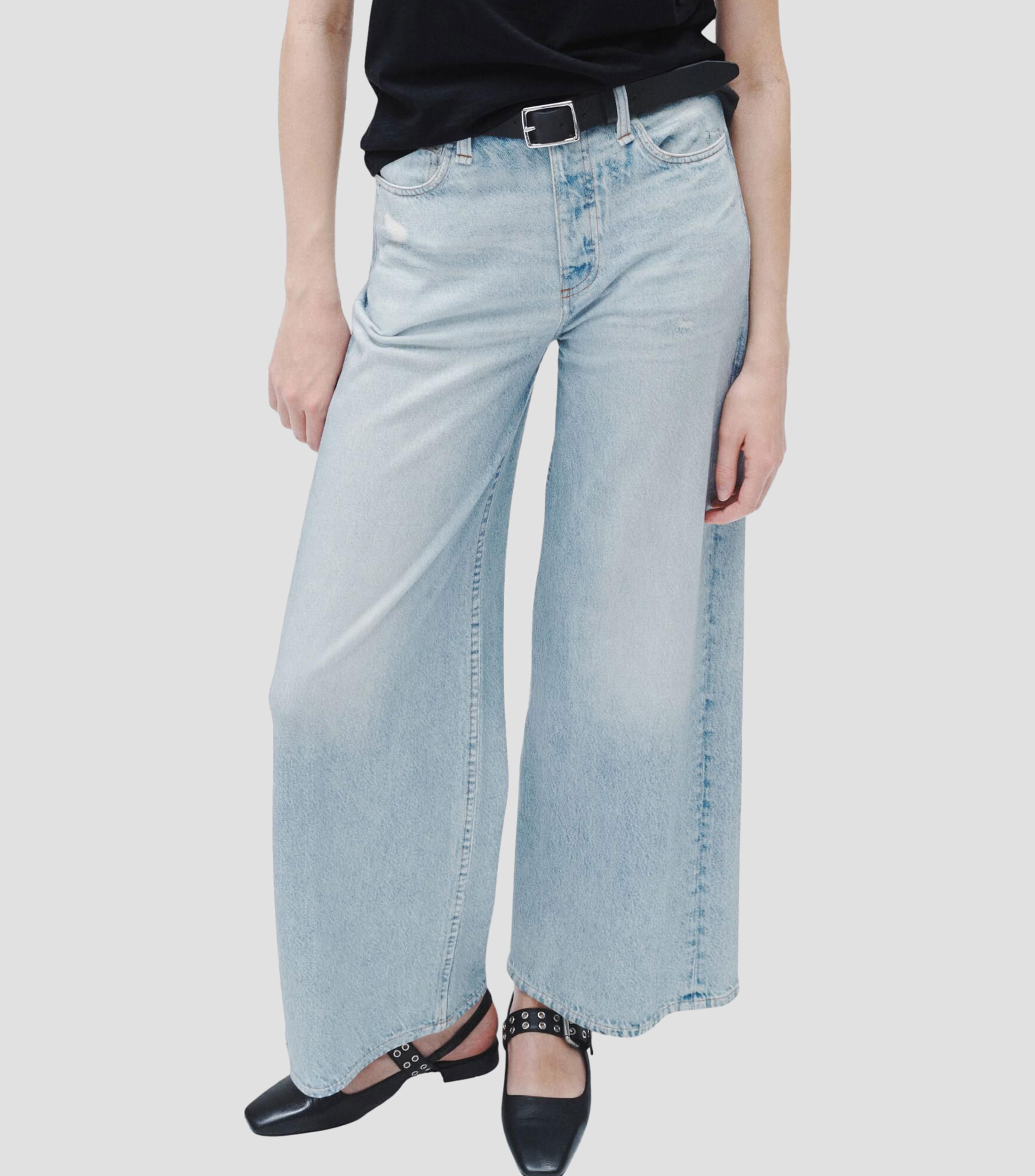 Jeans Wideleg Mujer