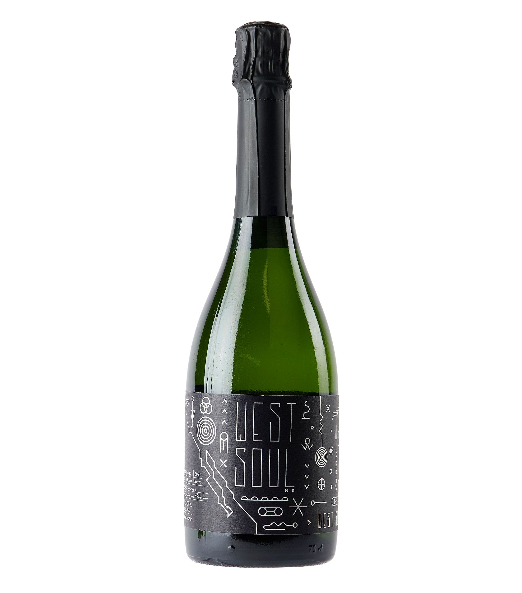 Vino Espumoso Brut Chardonnay México, 750 ml