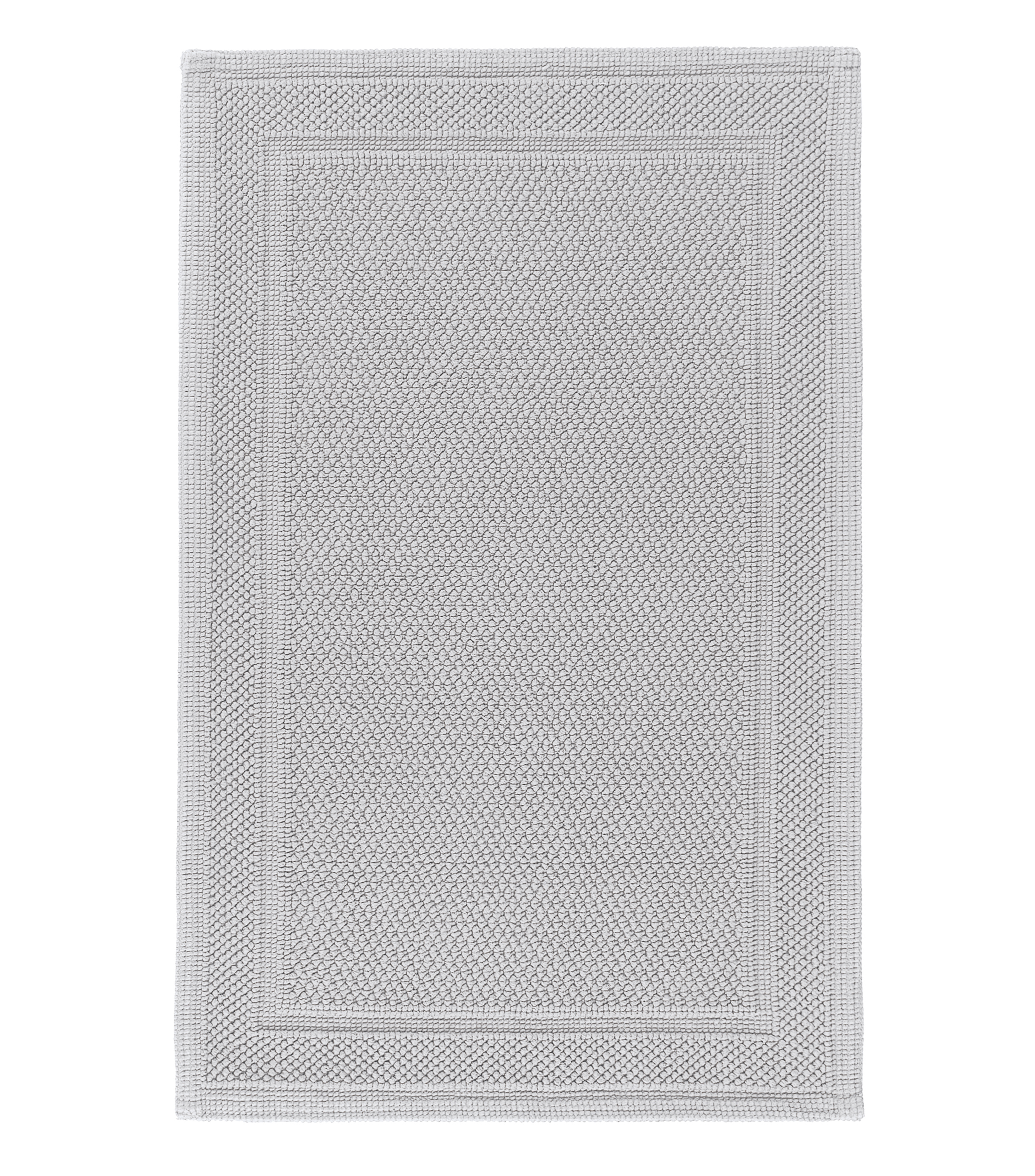 Tapete de Baño Bee Waffle plata rectangular