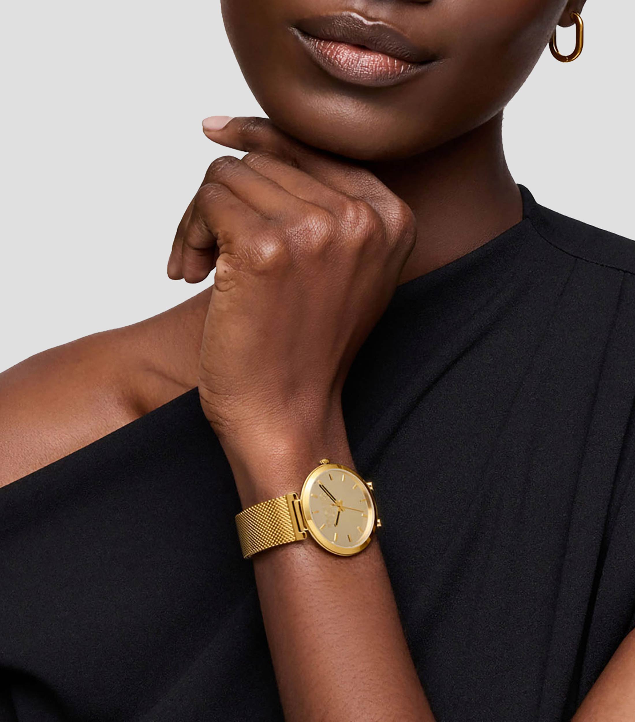 Reloj para Mujer S-Mesh Mirror casual dorado