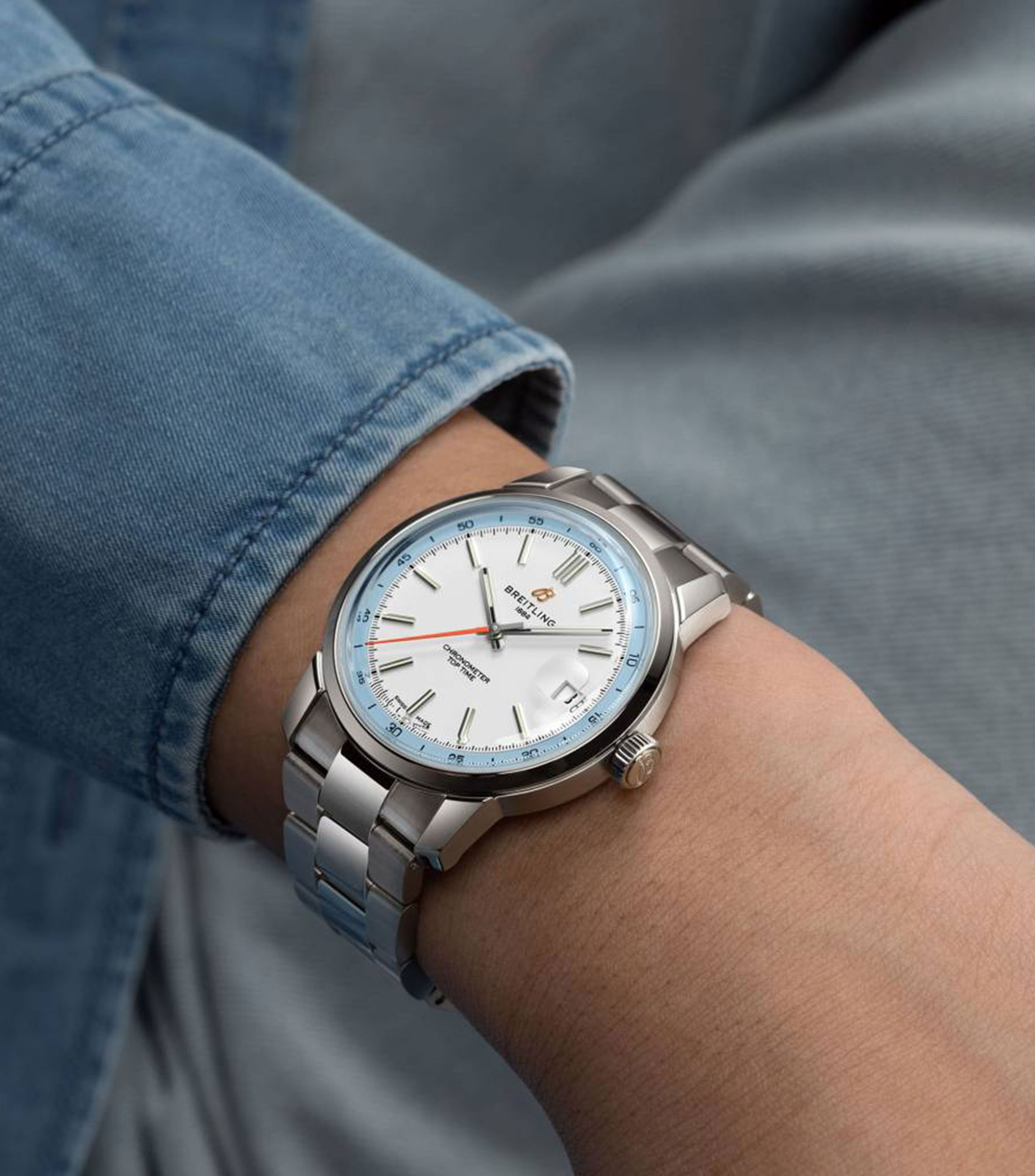 Reloj para Hombre Top Time B31 casual plateado
