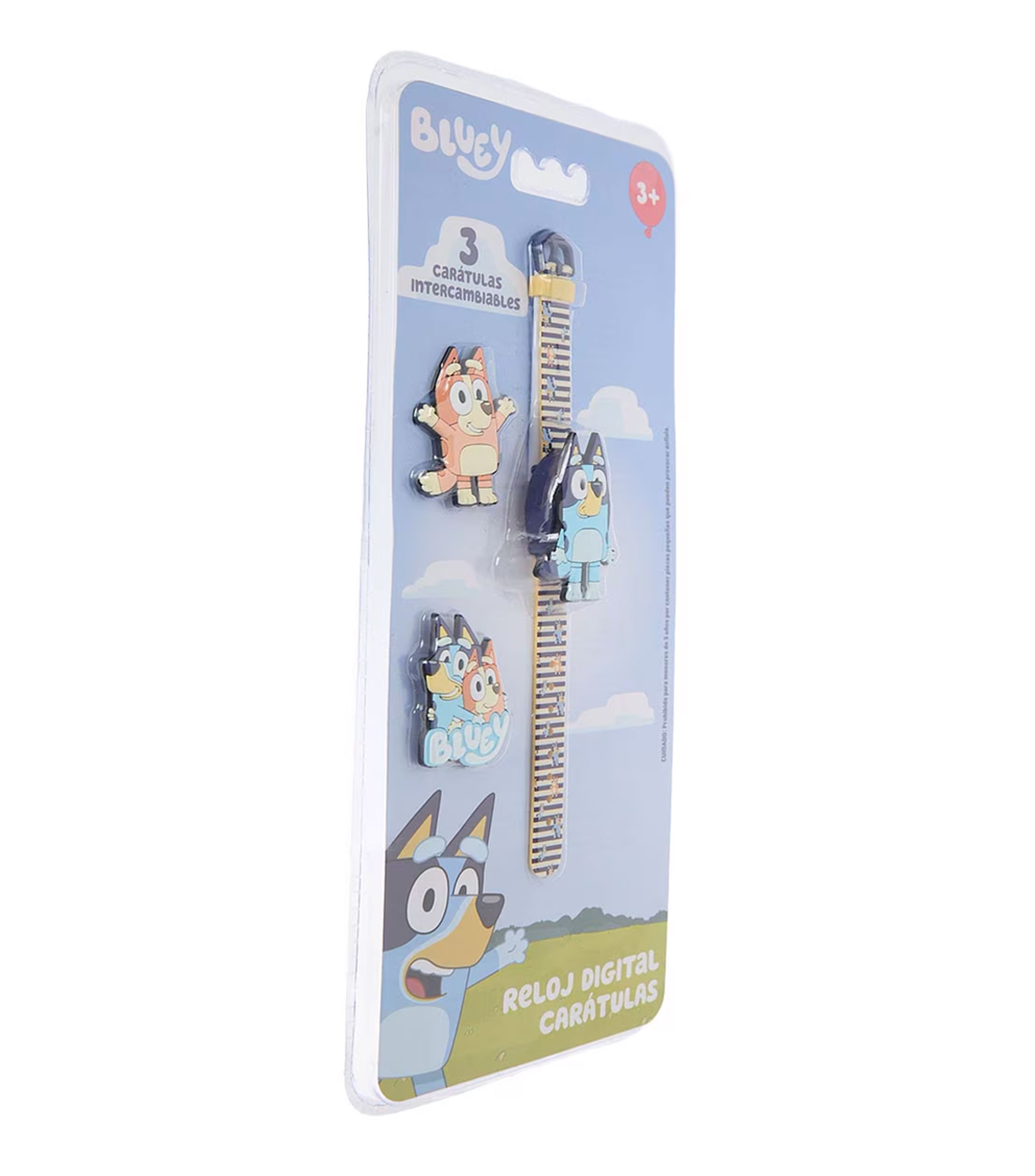 Reloj digital con carátulas Niño