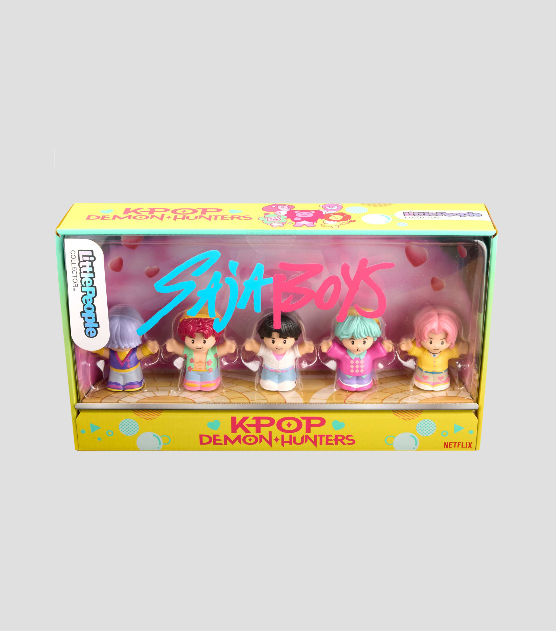 Set de Figuras Collector - Las guerreras k-pop Saja Boys