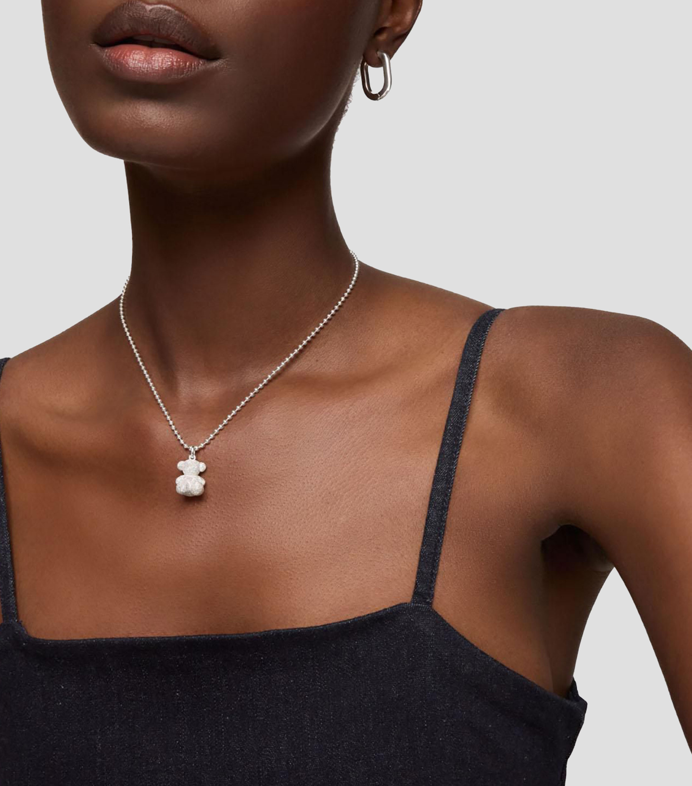 Dije en plata Bold Bear Mujer