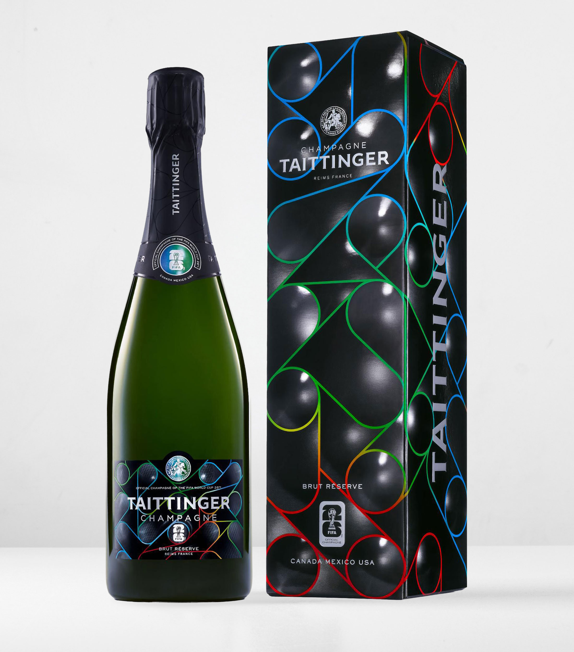 Champagne Brut Réserve Chardonnay, Taittinger, Edición Especial, Francia, 750 ml