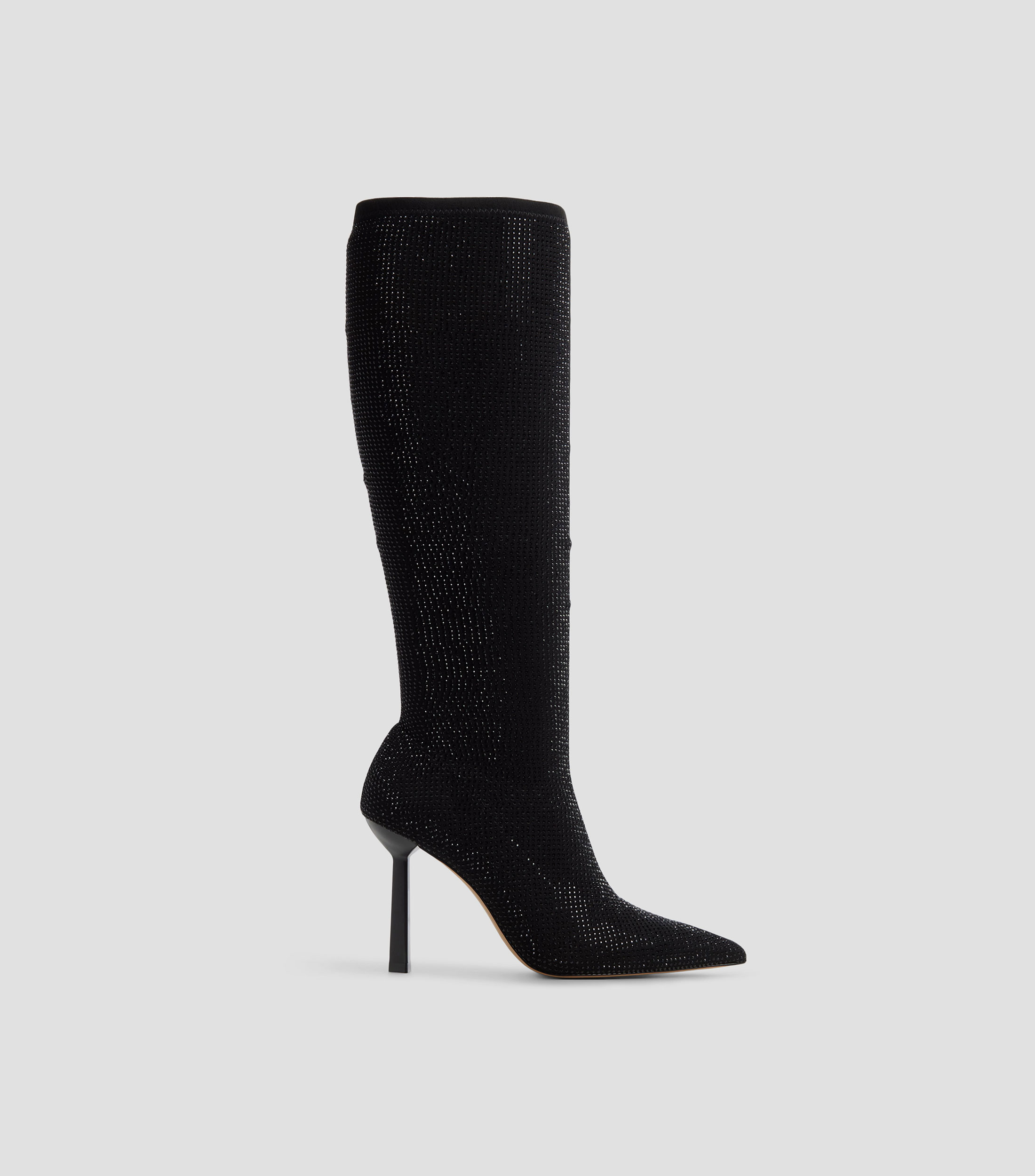 Botas casuales largas con tacón alto delgado Mujer