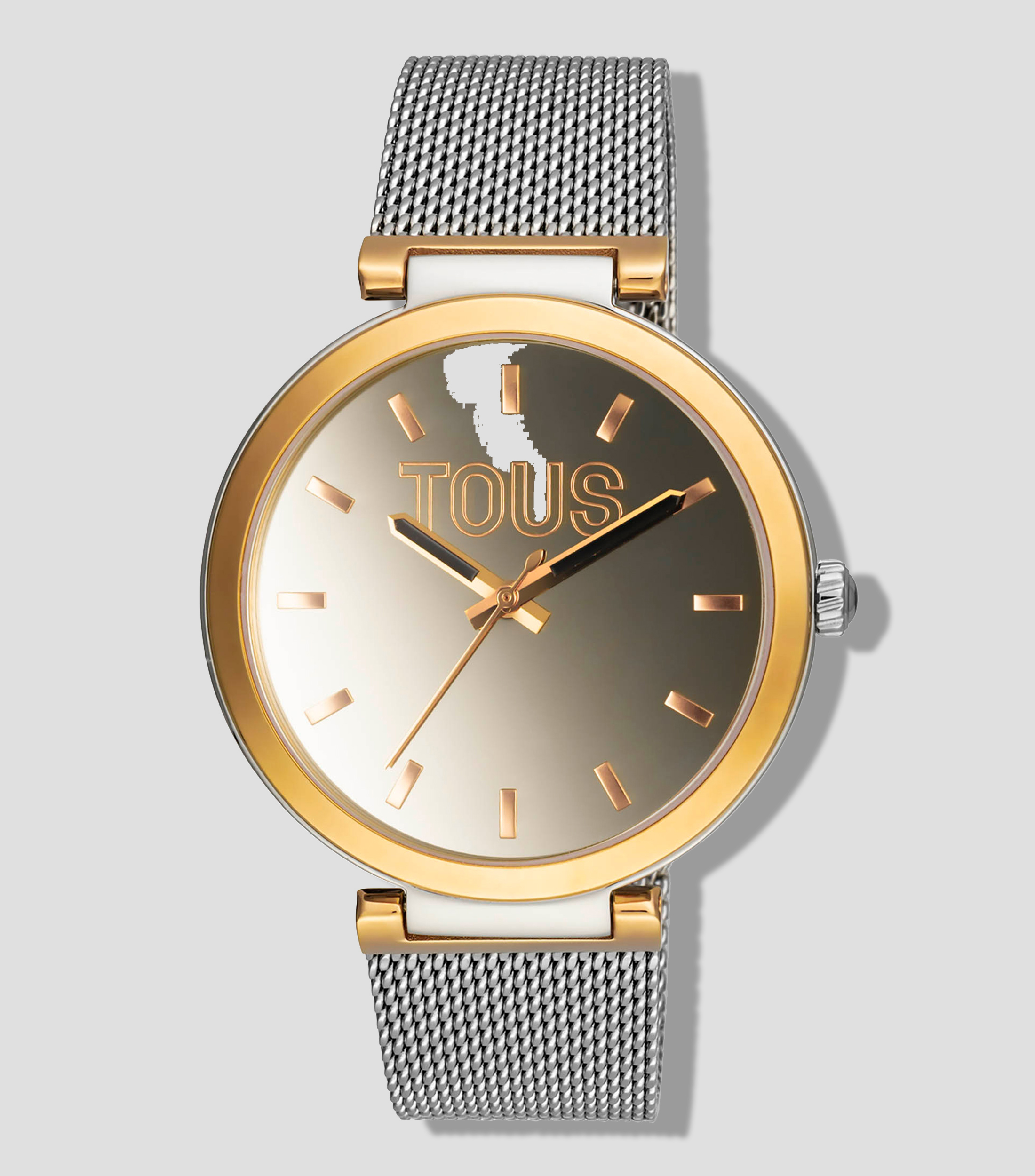 Reloj para Mujer S-Mesh Casual, Dorado