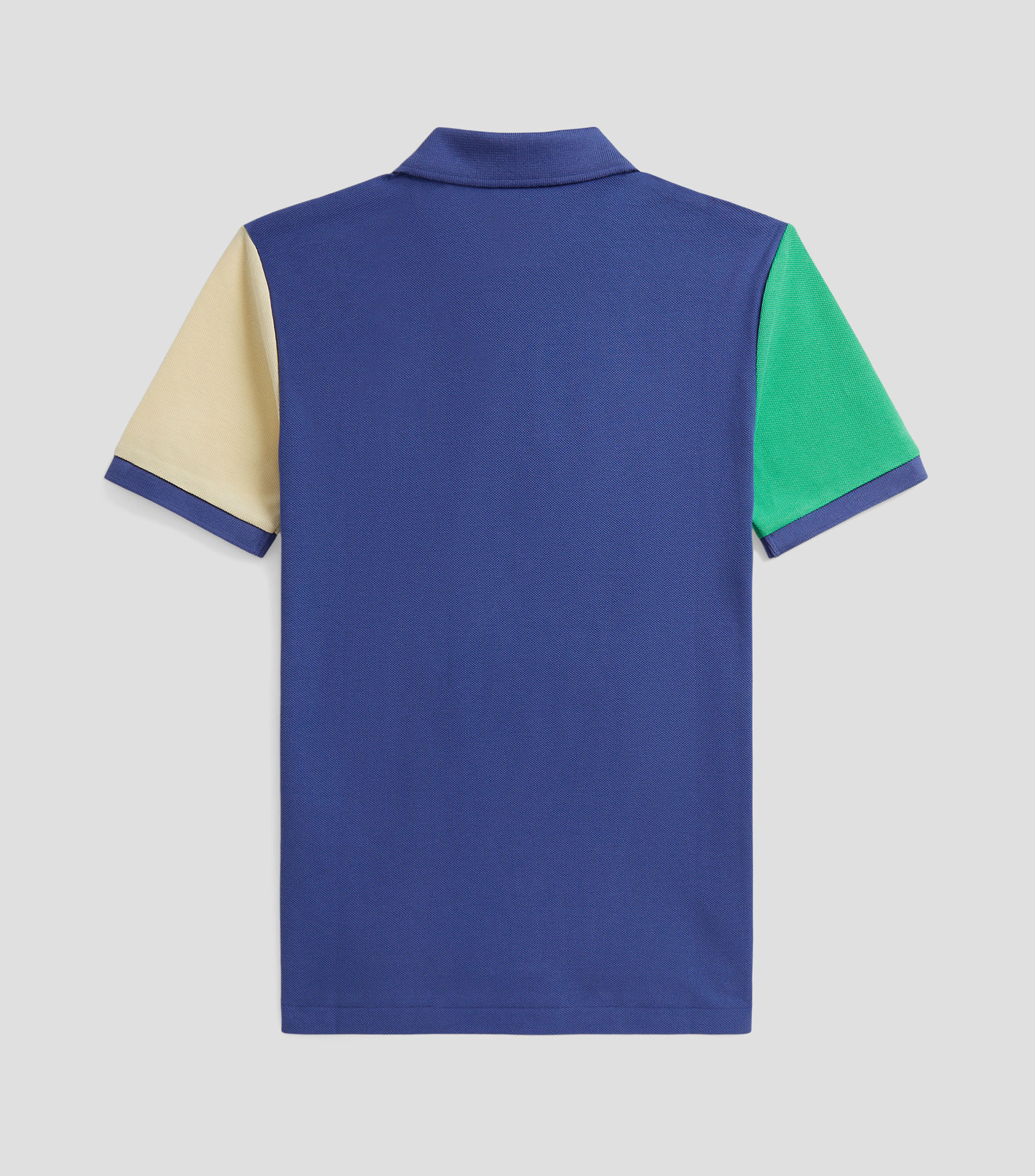 Playera tipo polo con manga corta lisa Niño