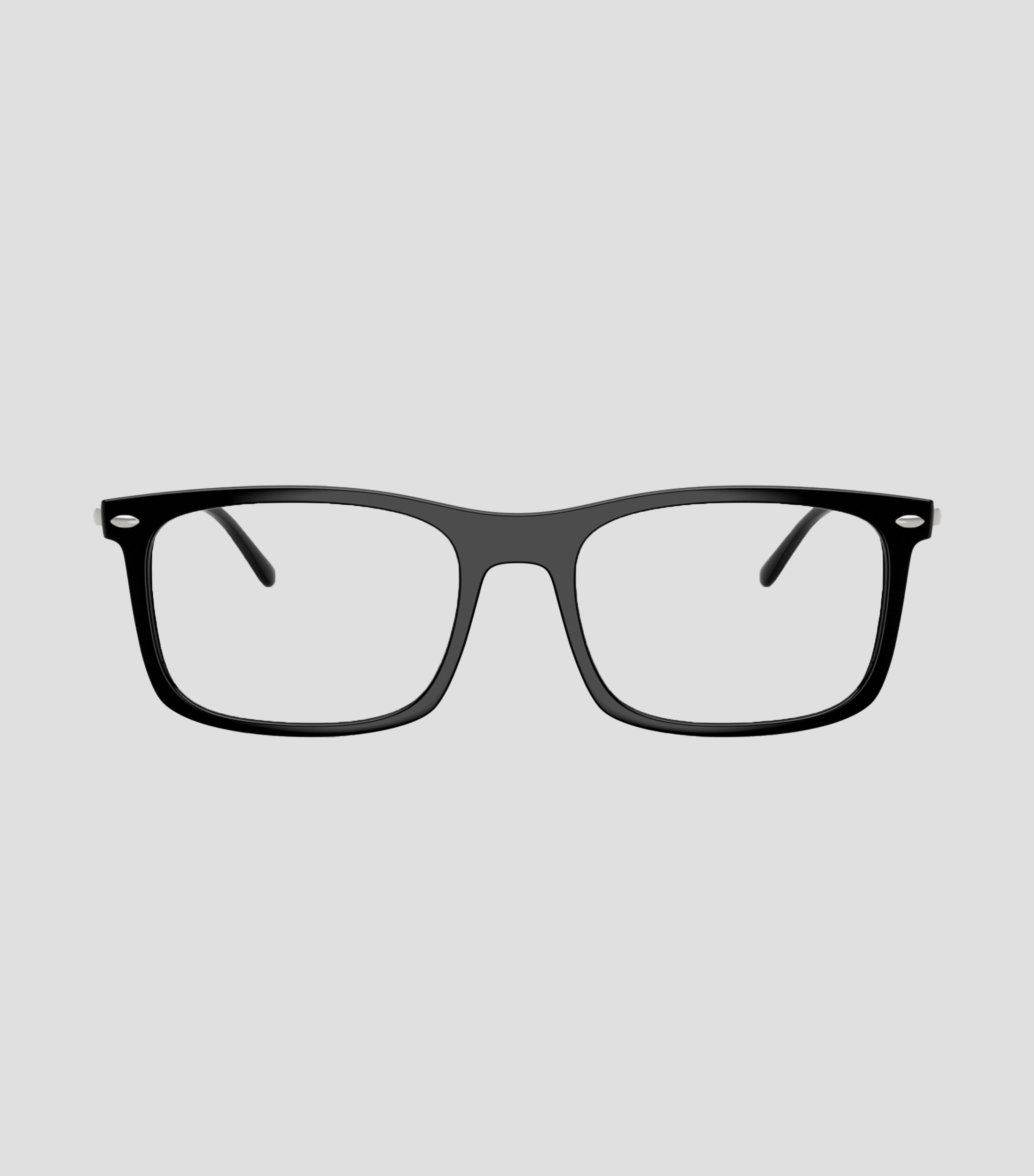 Lentes Oftálmicos rectangulares negros Unisex