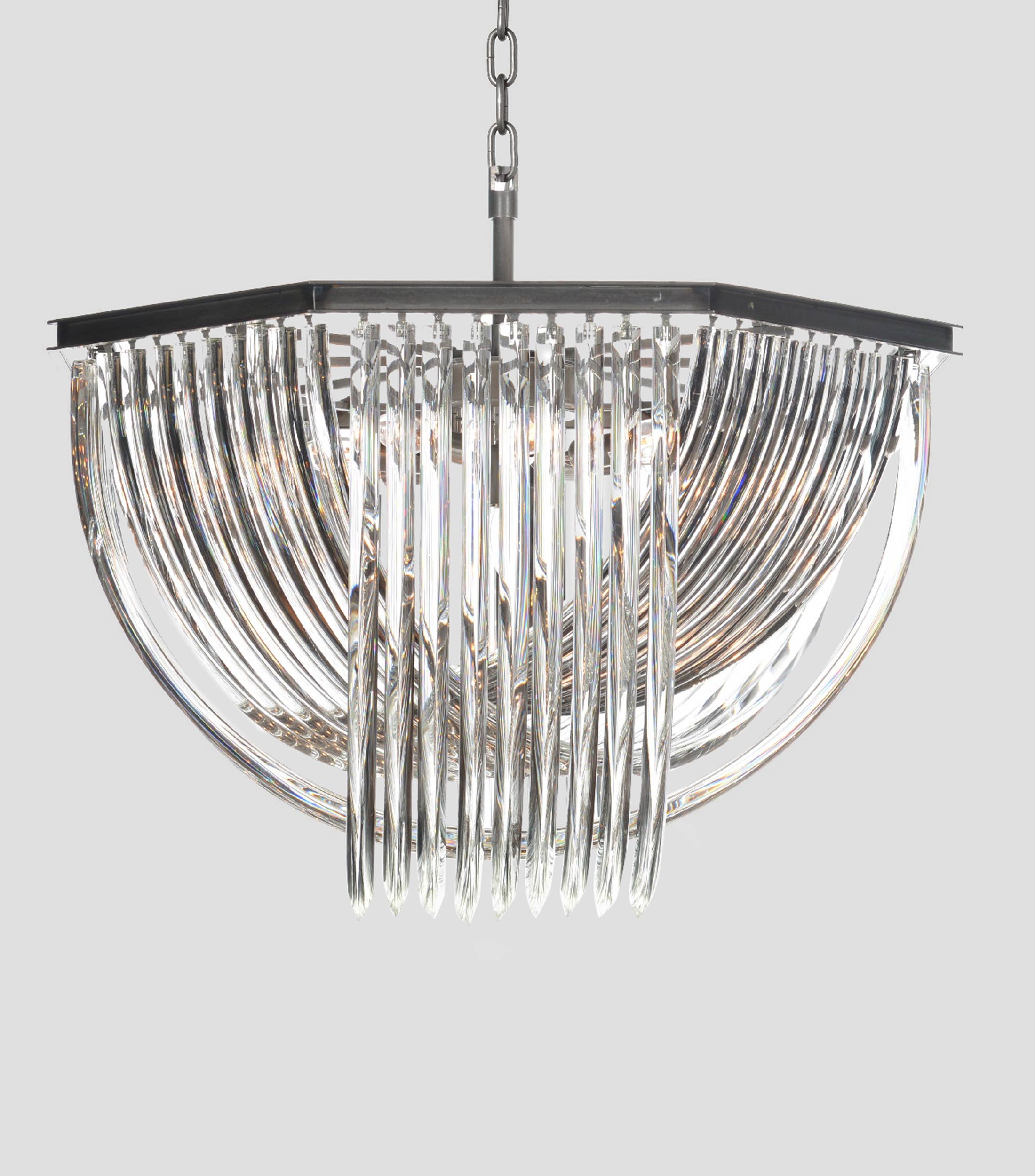 Lampara colgante Crossglass 225 W